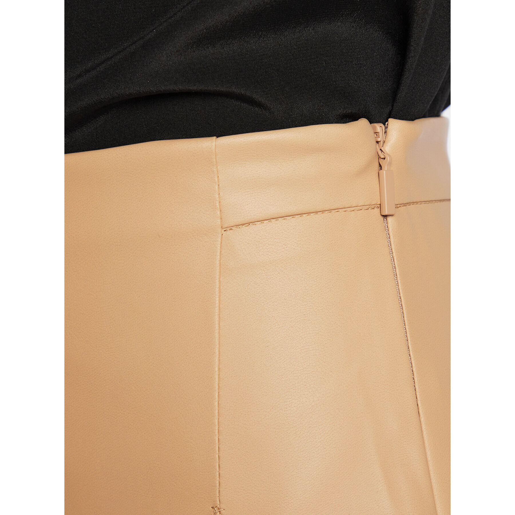 Max Mara Leisure Пола тип трапец Facella 23377101 Бежов Regular Fit - Pepit.bg