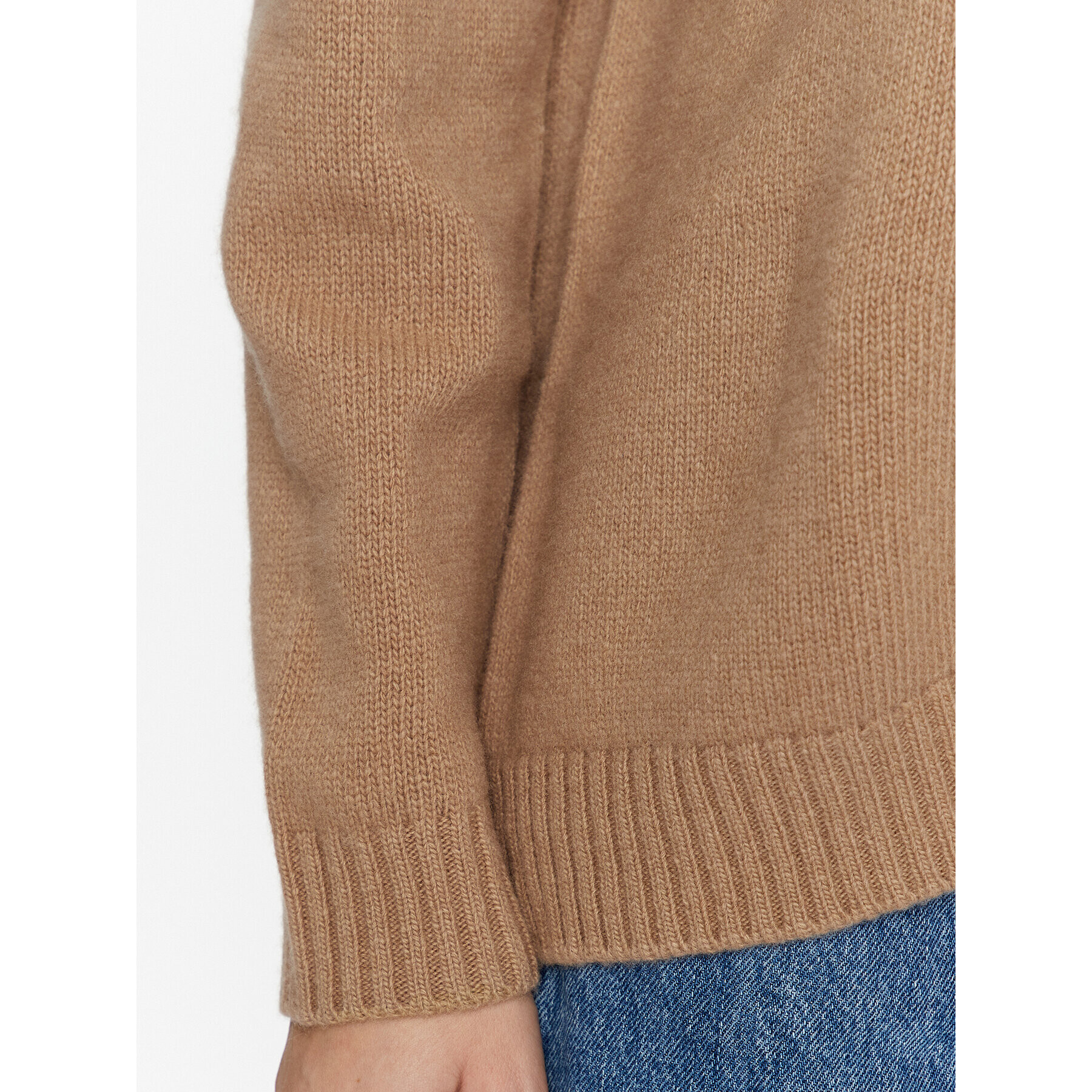 Max Mara Leisure Поло Benito 2353660733650 Кафяв Regular Fit - Pepit.bg