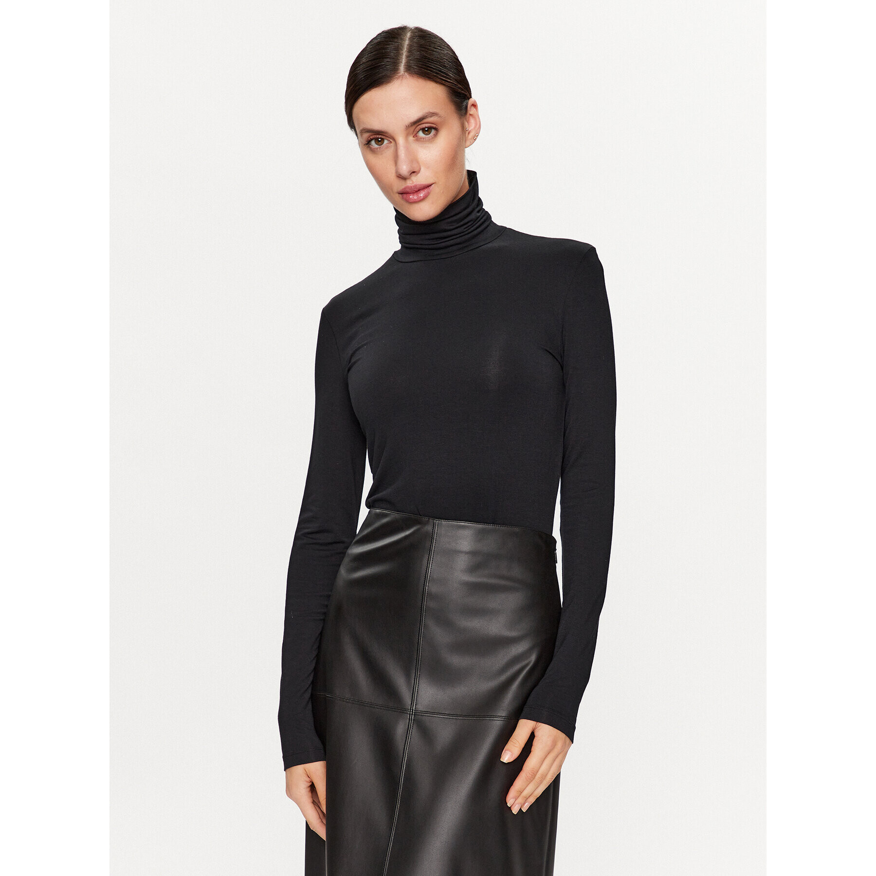 Max Mara Leisure Поло Dede 2339460636 Черен Slim Fit - Pepit.bg