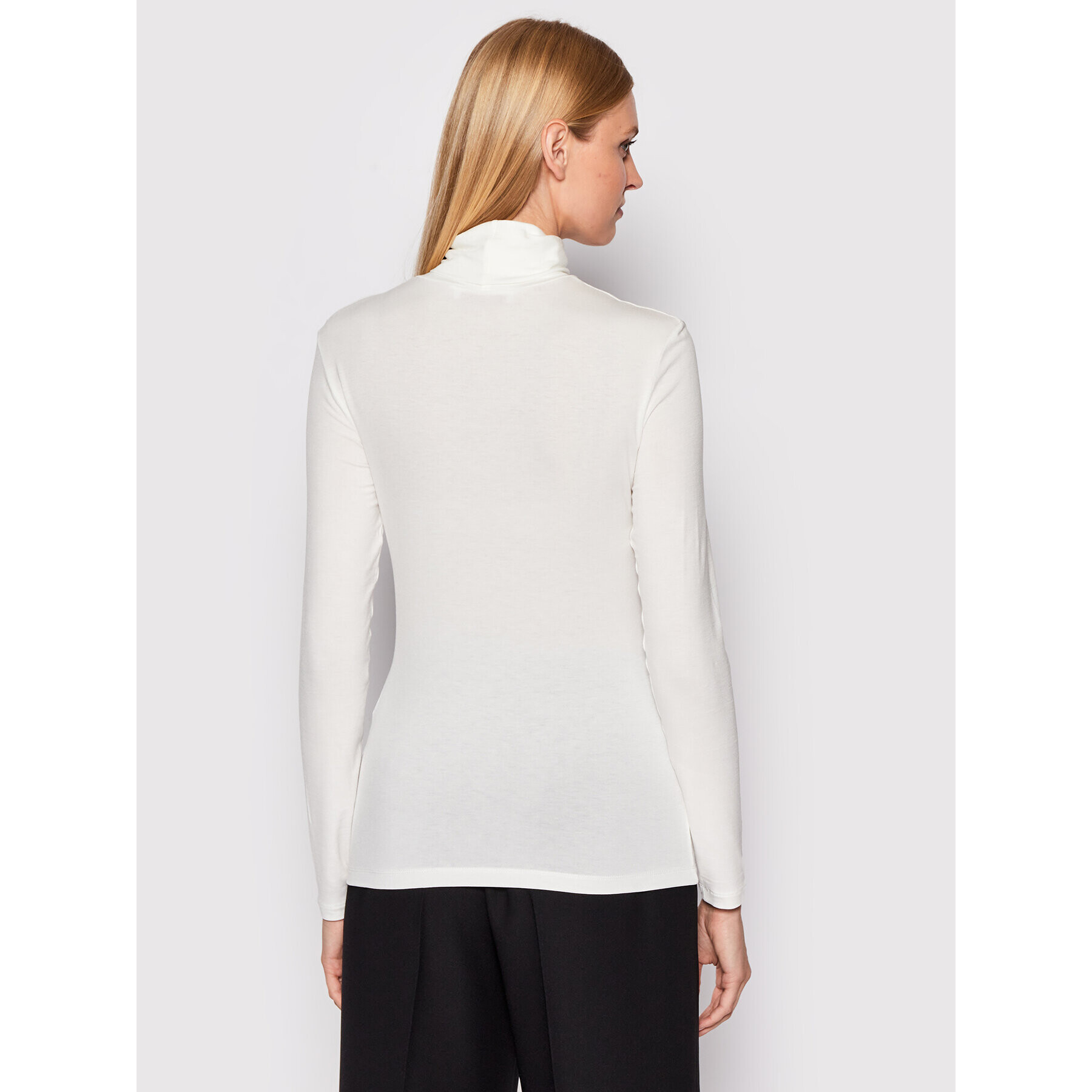 Max Mara Leisure Поло Dede 39460626 Бял Slim Fit - Pepit.bg