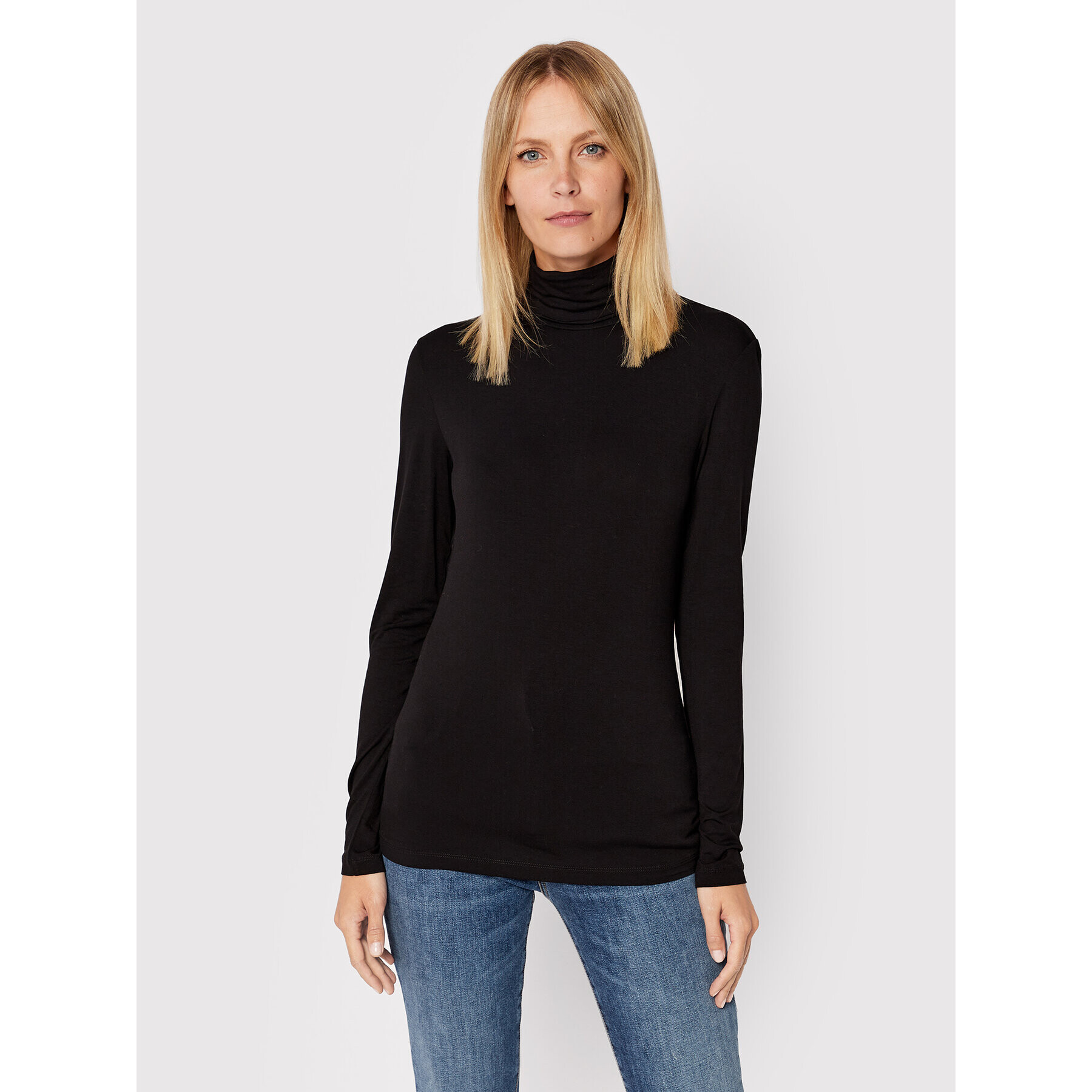 Max Mara Leisure Поло Dede 39460626 Черен Slim Fit - Pepit.bg