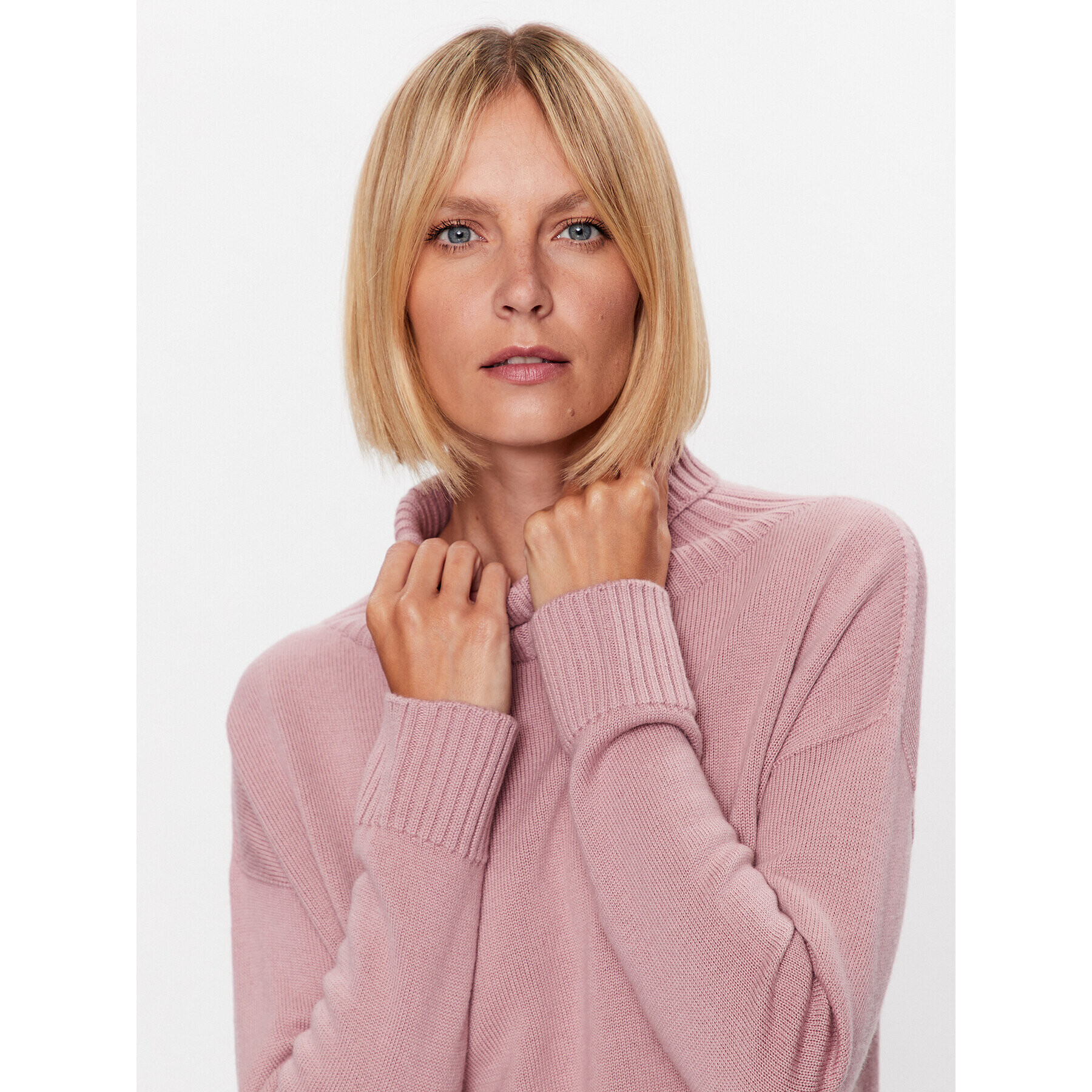 Max Mara Leisure Поло Nuble 23336609 Розов Regular Fit - Pepit.bg