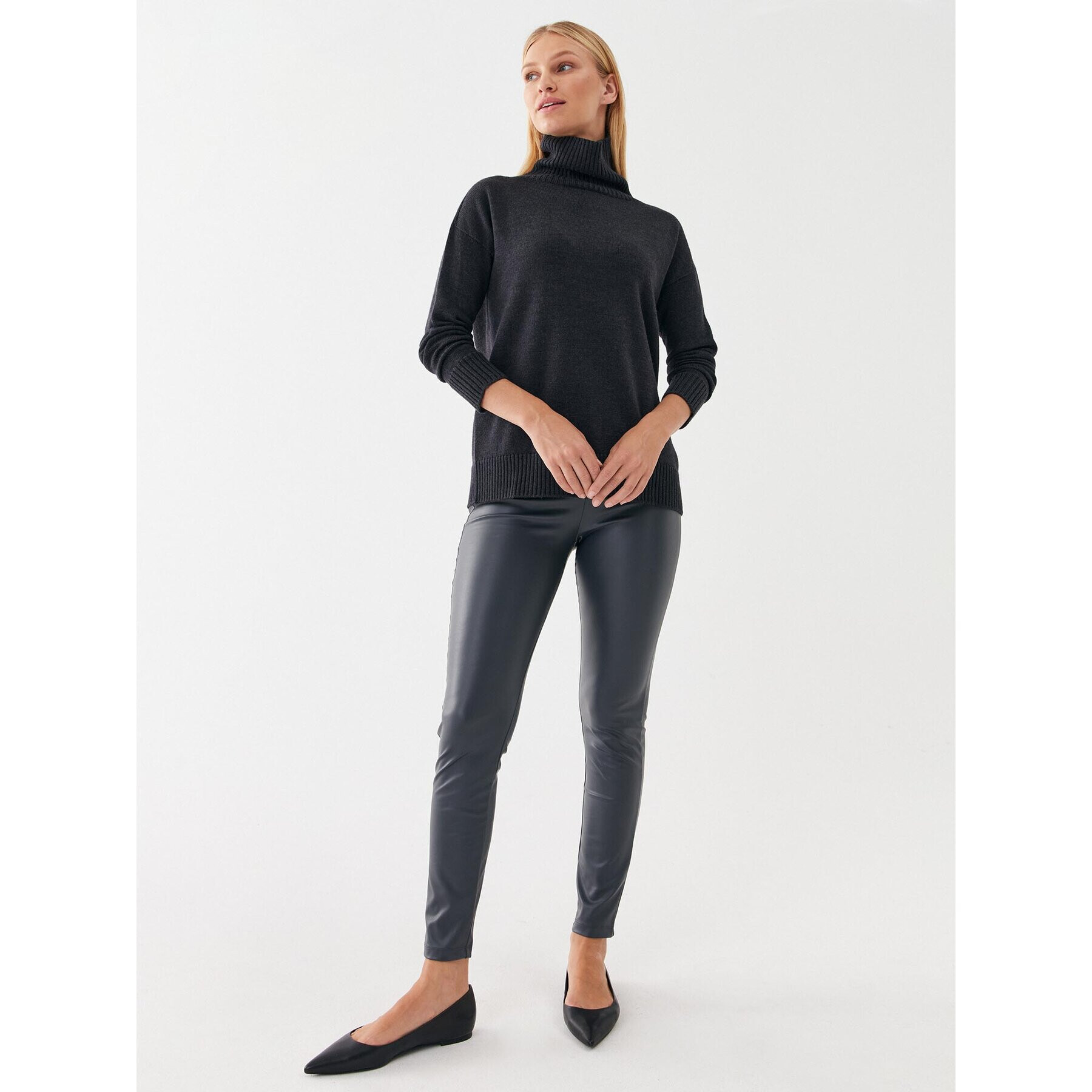 Max Mara Leisure Поло Nuble 23336609 Сив Relaxed Fit - Pepit.bg