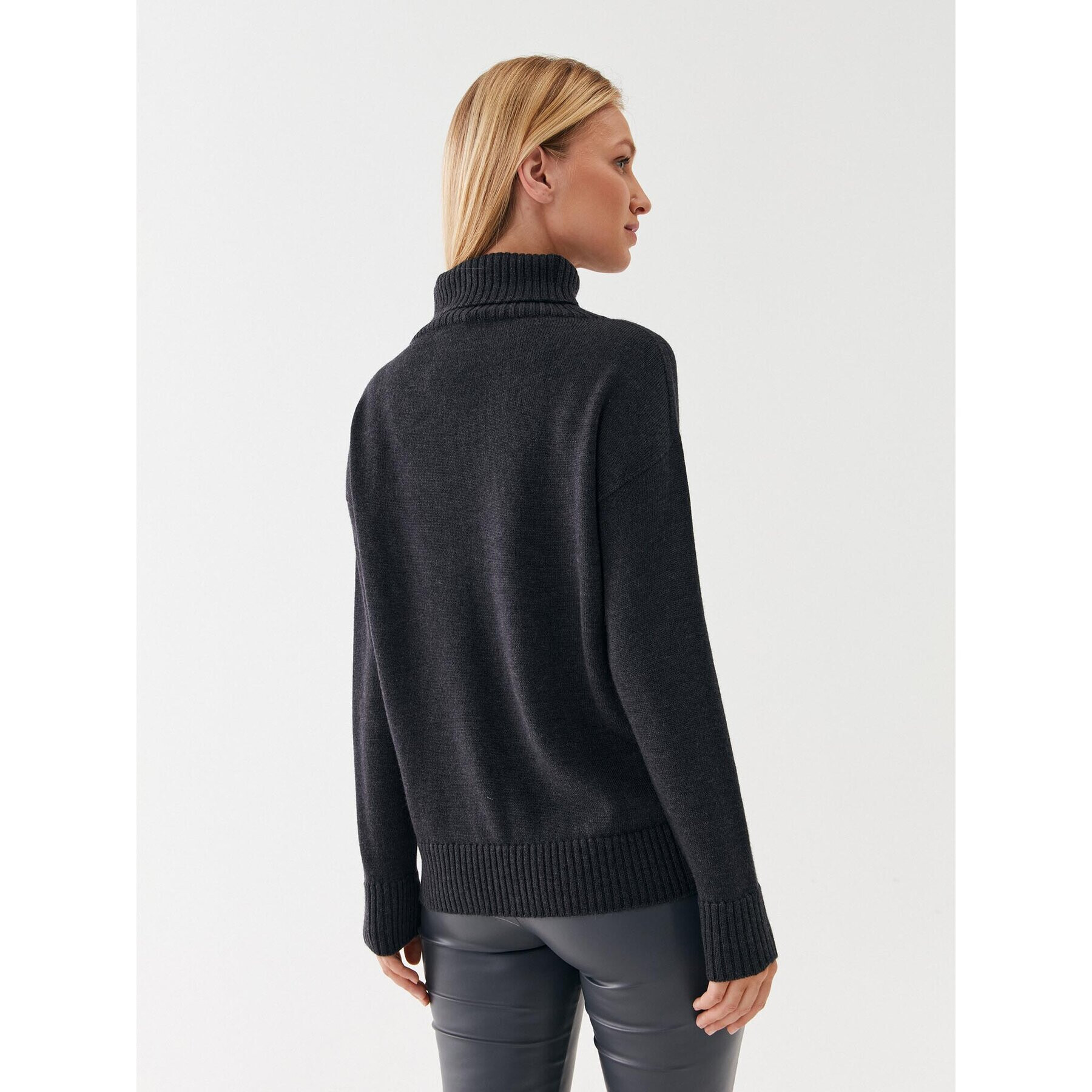 Max Mara Leisure Поло Nuble 23336609 Сив Relaxed Fit - Pepit.bg