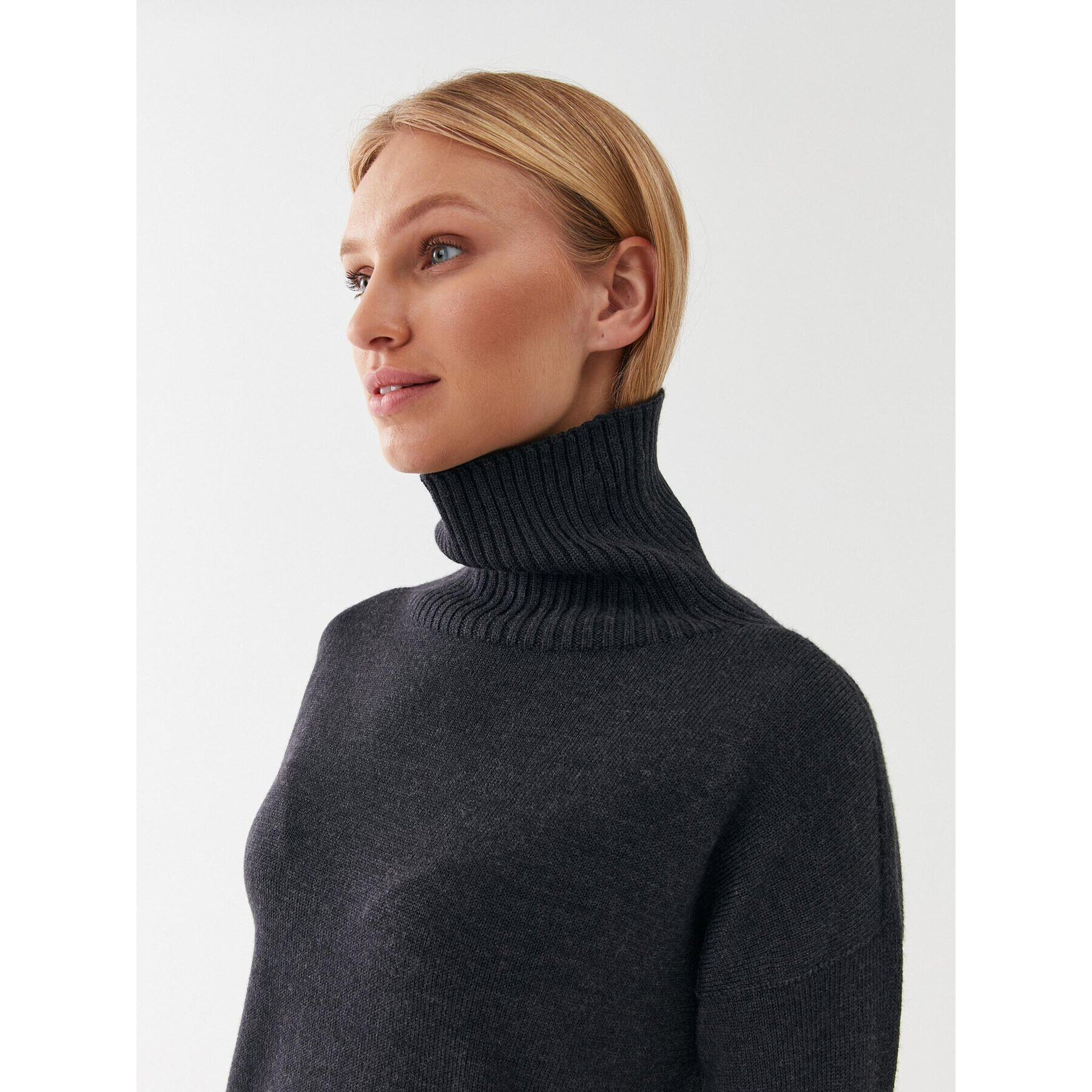 Max Mara Leisure Поло Nuble 23336609 Сив Relaxed Fit - Pepit.bg