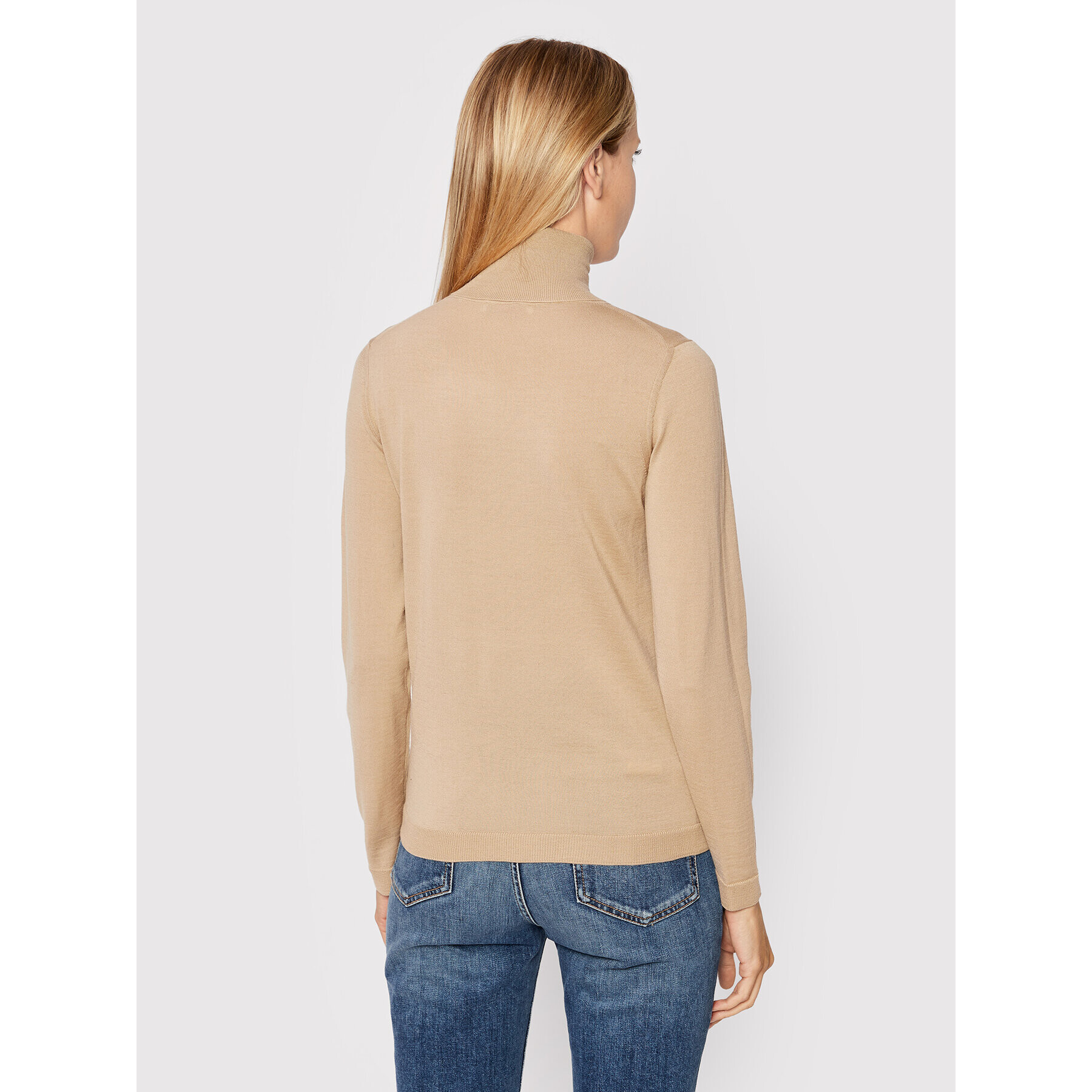 Max Mara Leisure Поло Romolo 33660826 Бежов Regular Fit - Pepit.bg