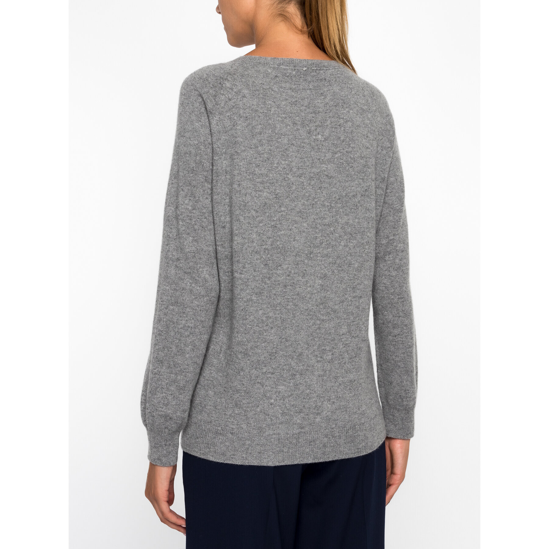 Max Mara Leisure Пуловер 33660396 Сив Regular Fit - Pepit.bg