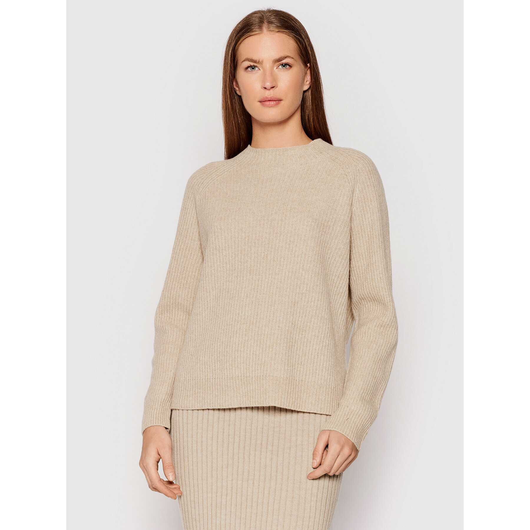 Max Mara Leisure Пуловер Capua 33660316 Бежов Regular Fit - Pepit.bg