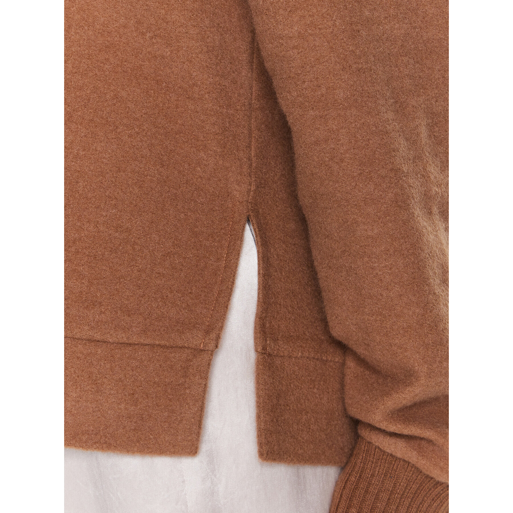 Max Mara Leisure Пуловер Mammola 39260526 Кафяв Regular Fit - Pepit.bg