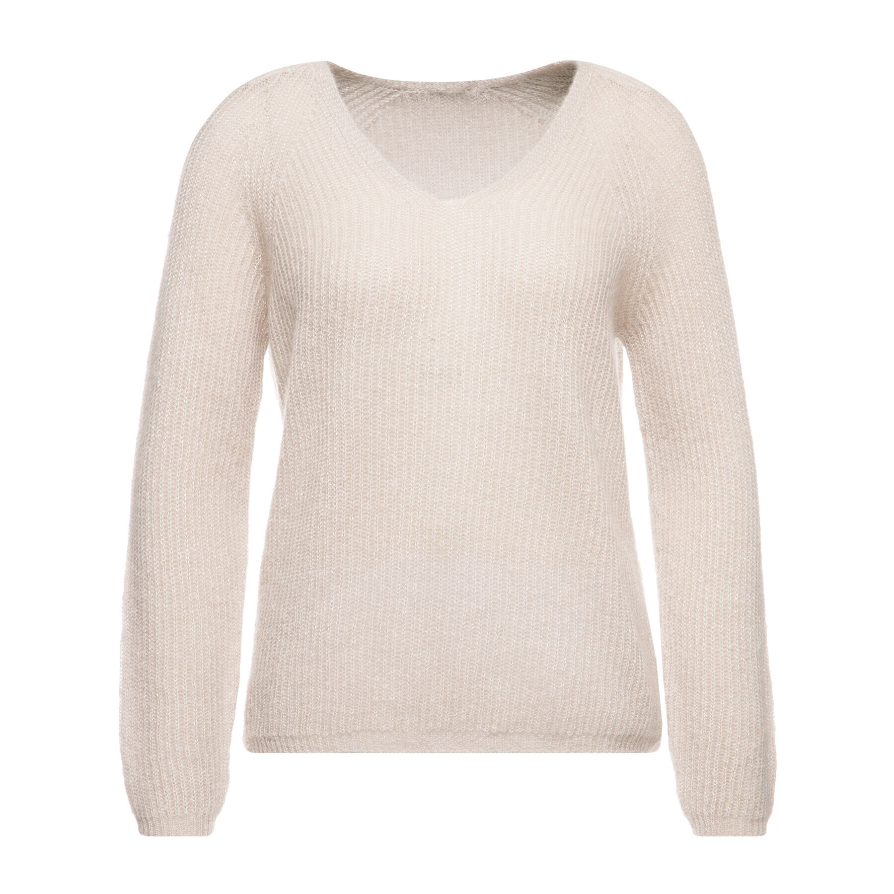 Max Mara Leisure Пуловер Posato 33610106 Сив Relaxed Fit - Pepit.bg