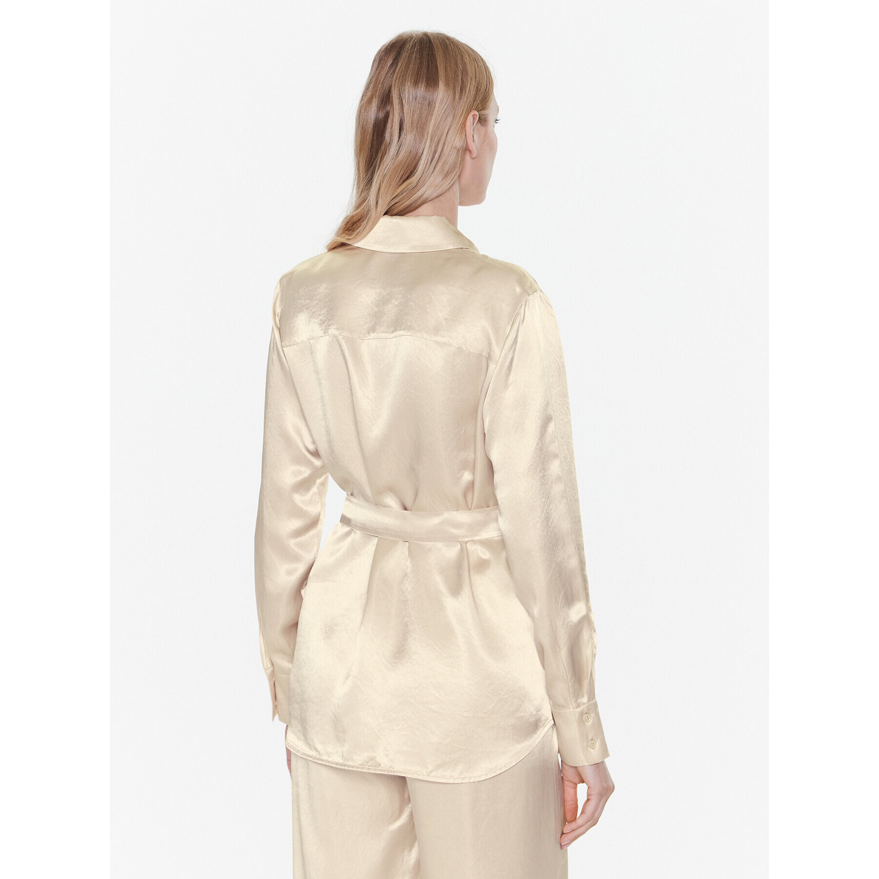 Max Mara Leisure Риза Holiday 23311102 Бежов Regular Fit - Pepit.bg