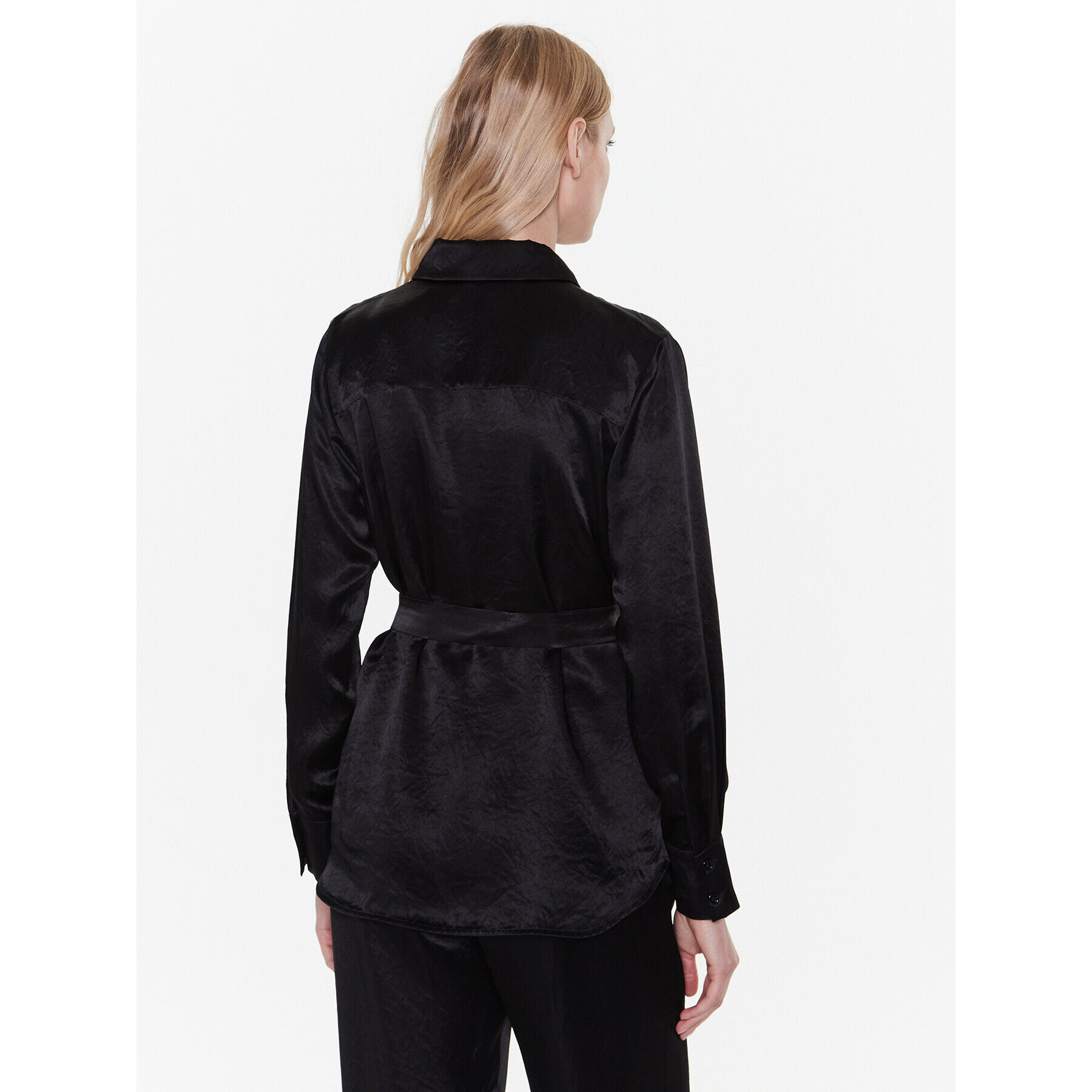 Max Mara Leisure Риза Holiday 23311102 Черен Regular Fit - Pepit.bg