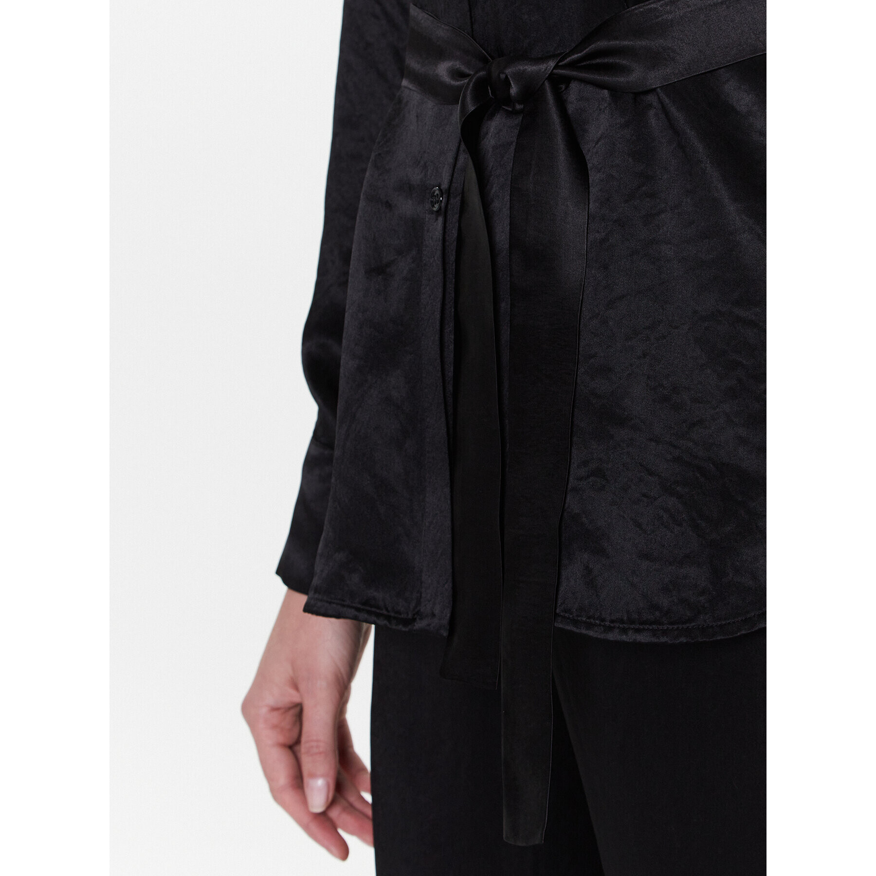 Max Mara Leisure Риза Holiday 23311102 Черен Regular Fit - Pepit.bg