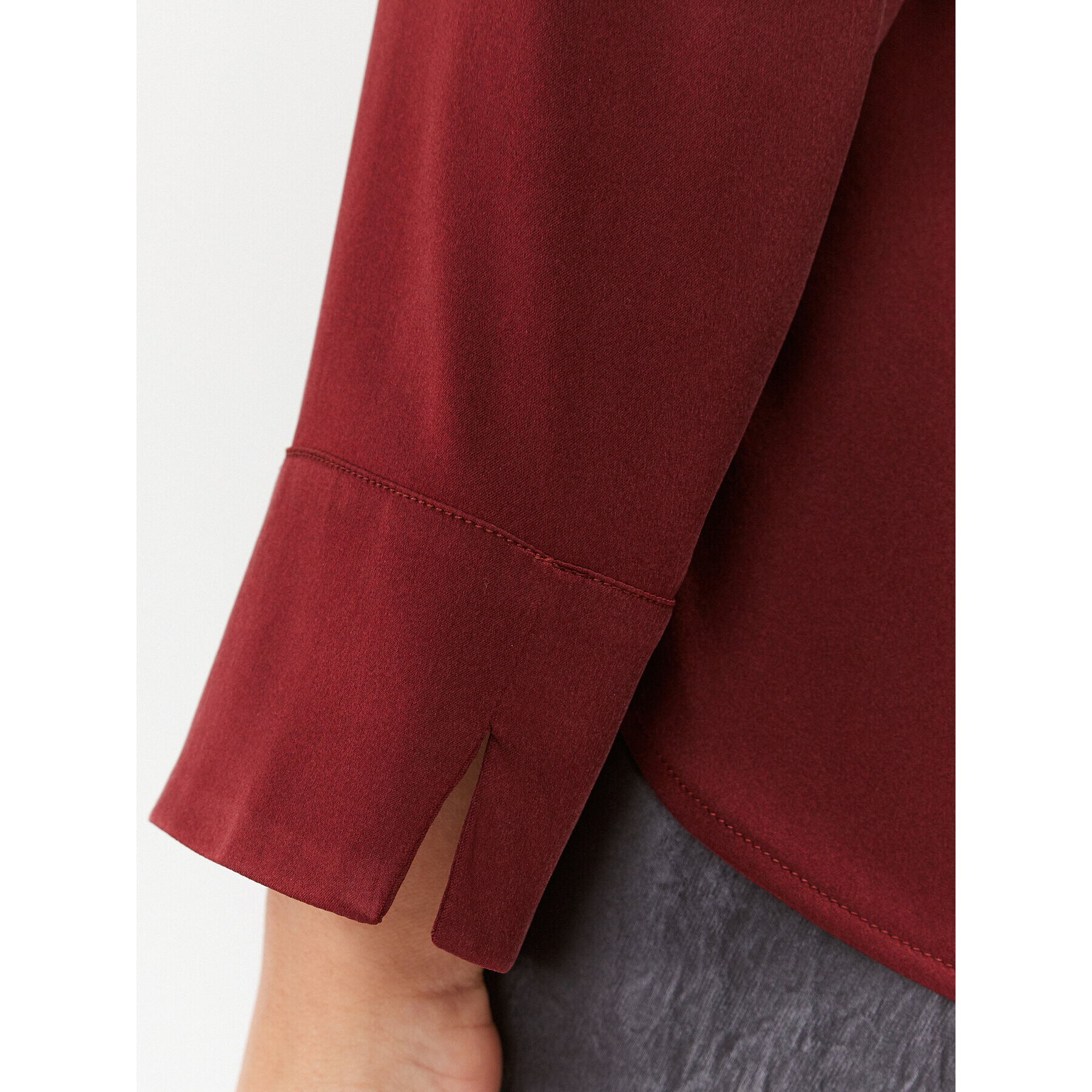 Max Mara Leisure Риза Ofridi 2331160136 Бордо Regular Fit - Pepit.bg