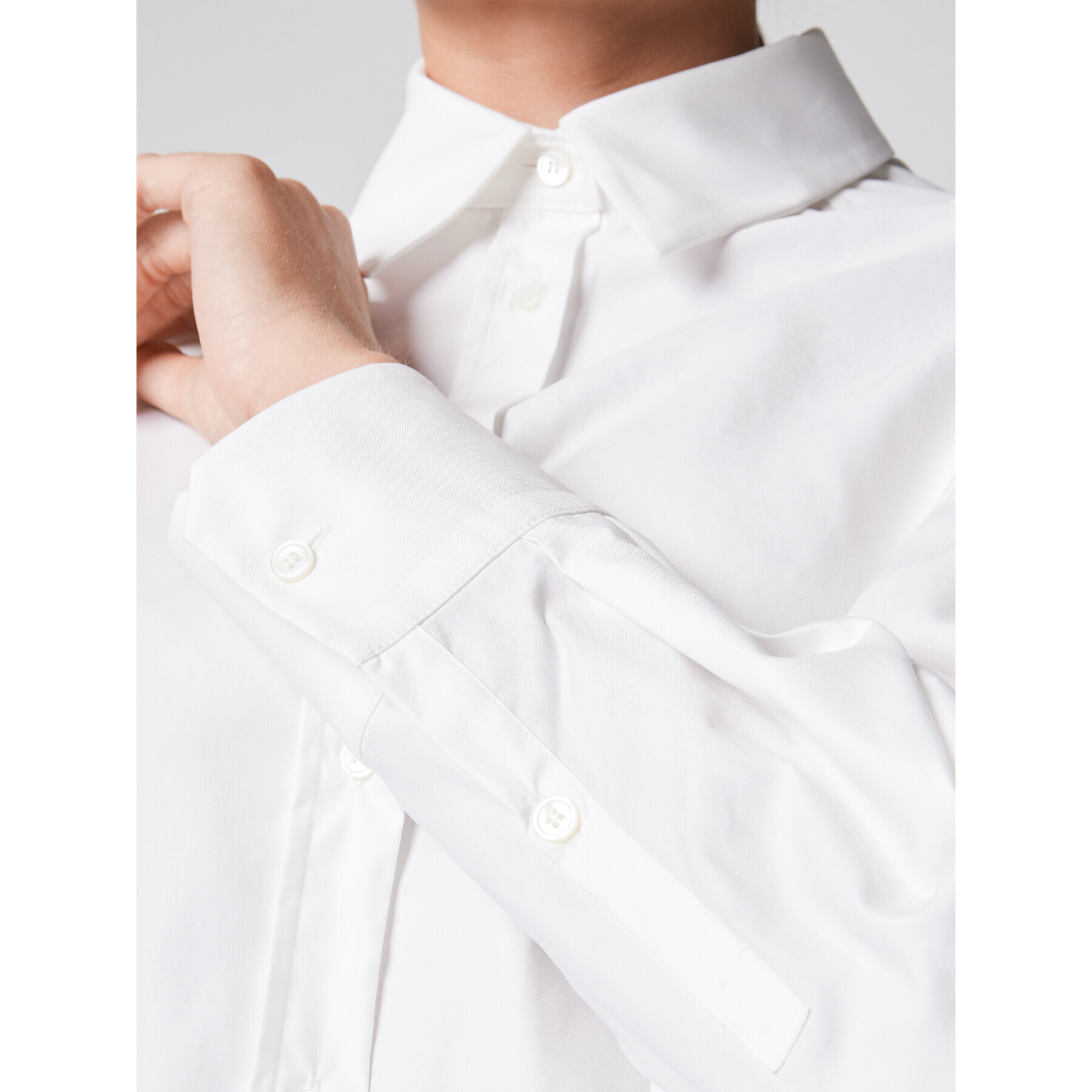 Max Mara Leisure Риза Rispoli 31160126 Бял Relaxed Fit - Pepit.bg