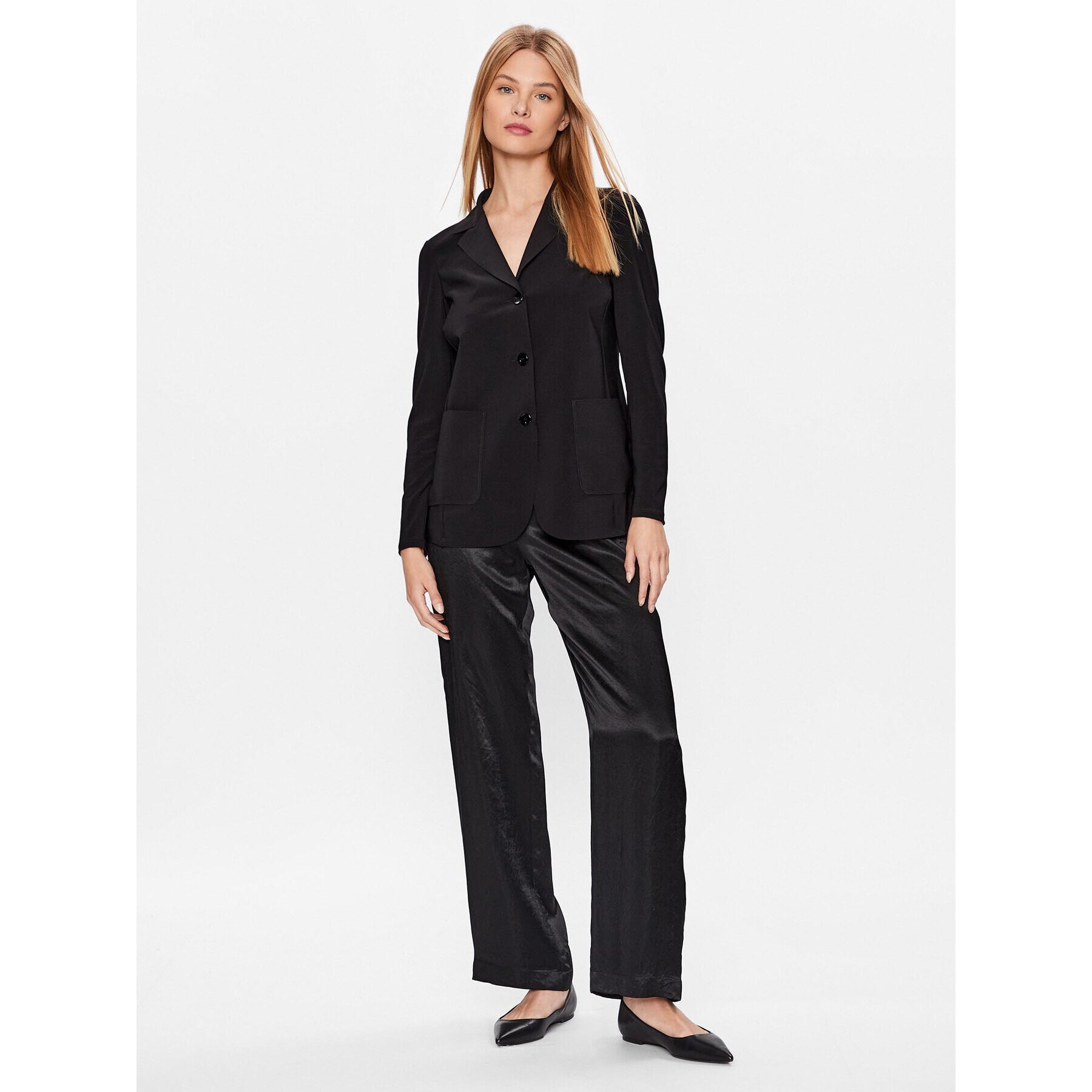 Max Mara Leisure Сако Acro 2339160234 Черен Regular Fit - Pepit.bg