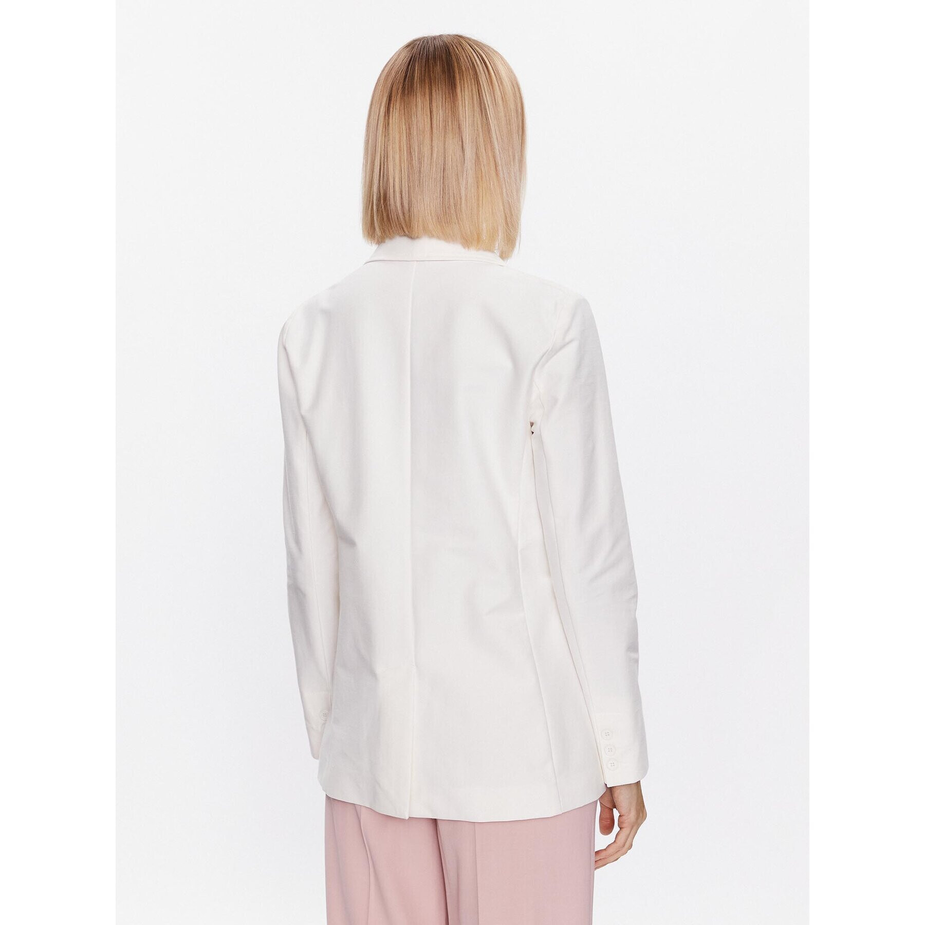 Max Mara Leisure Сако Ornella 23391107 Бял Regular Fit - Pepit.bg