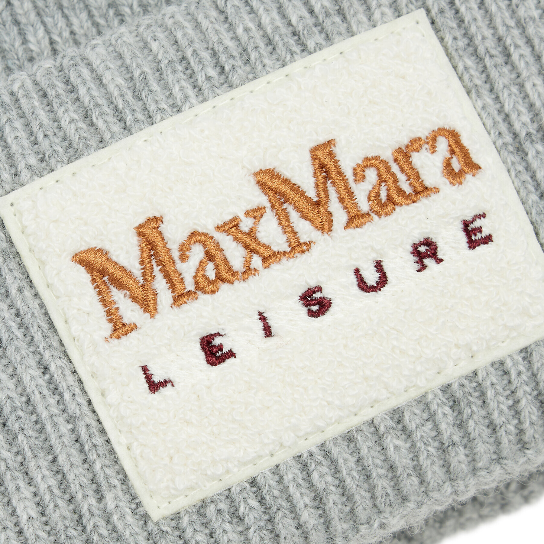 Max Mara Leisure Шапка Giunto 2335760136600 Сив - Pepit.bg