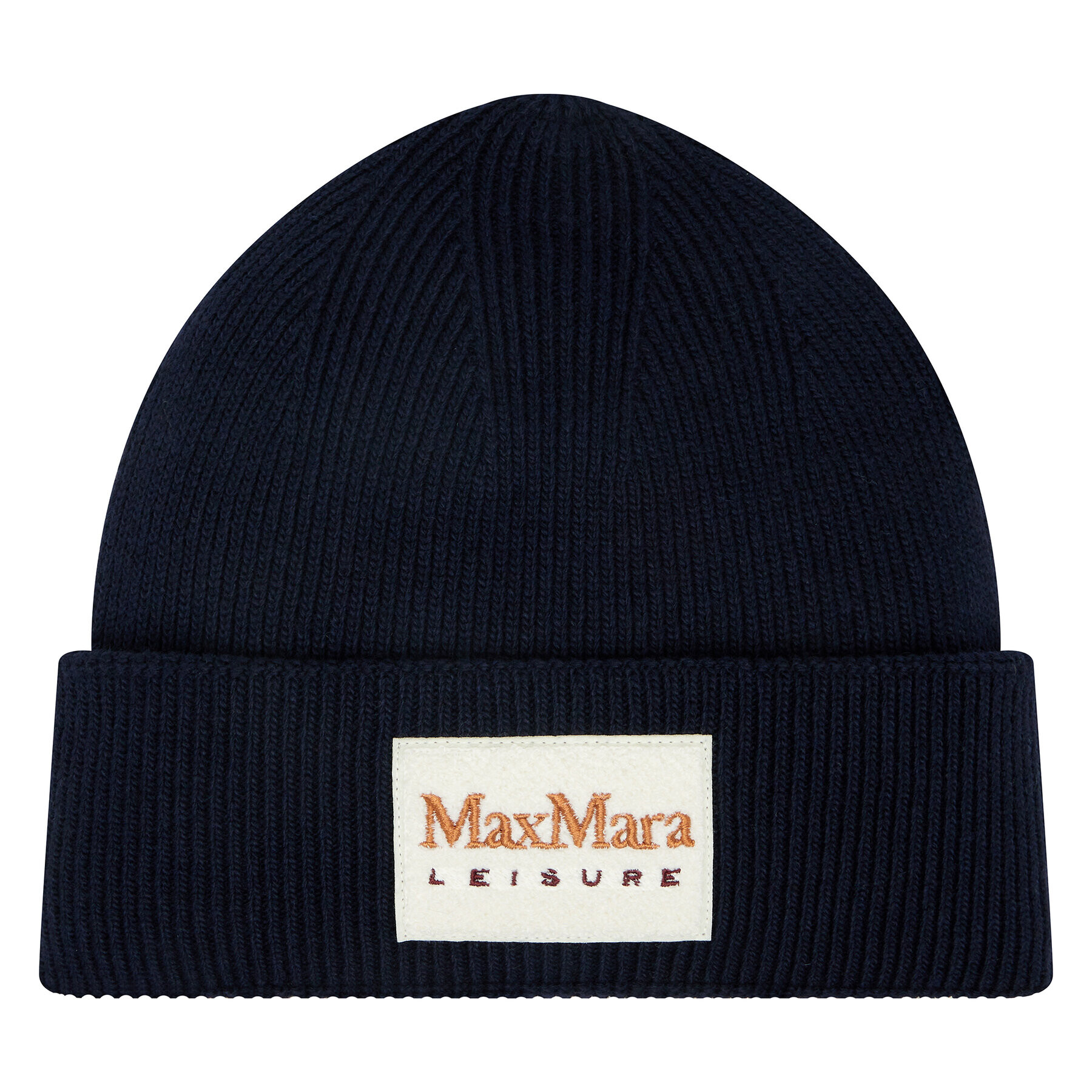 Max Mara Leisure Шапка Giunto 2335760136600 Тъмносин - Pepit.bg