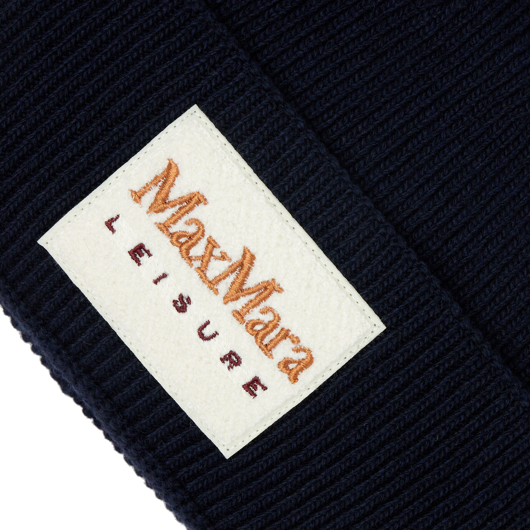 Max Mara Leisure Шапка Giunto 2335760136600 Тъмносин - Pepit.bg