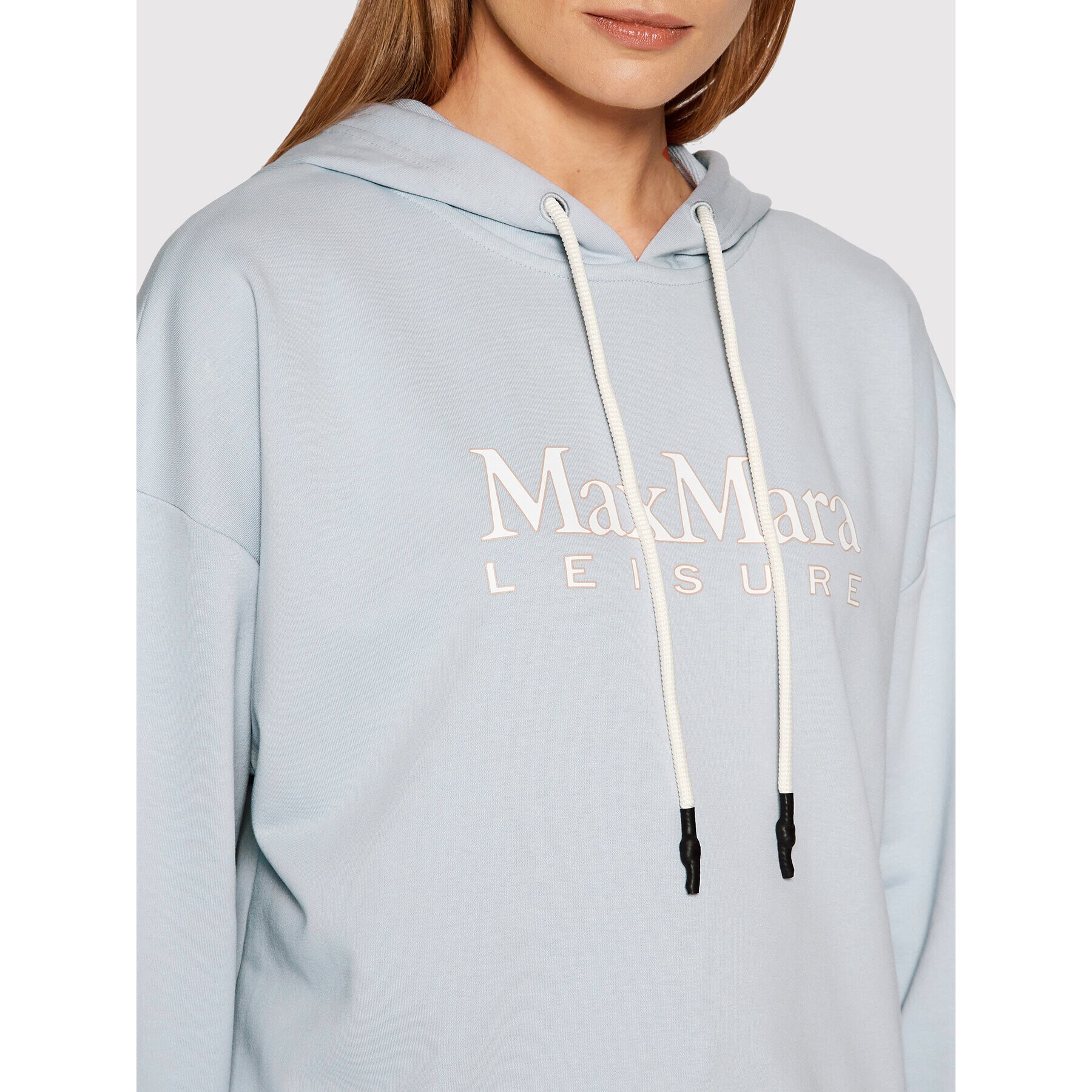 Max Mara Leisure Суитшърт Aggravi 39210426 Син Regular Fit - Pepit.bg