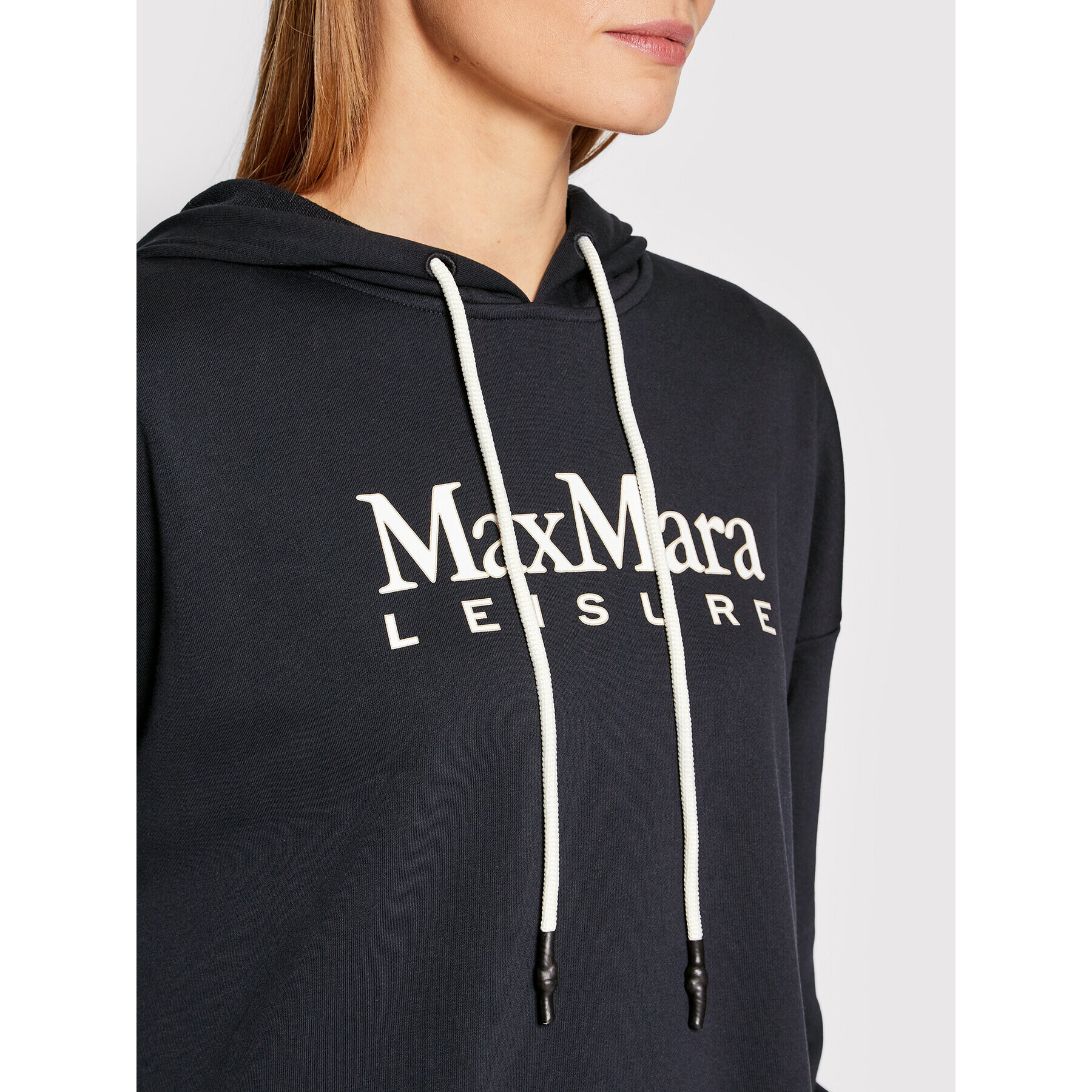 Max Mara Leisure Суитшърт Aggravi 39210426 Тъмносин Regular Fit - Pepit.bg