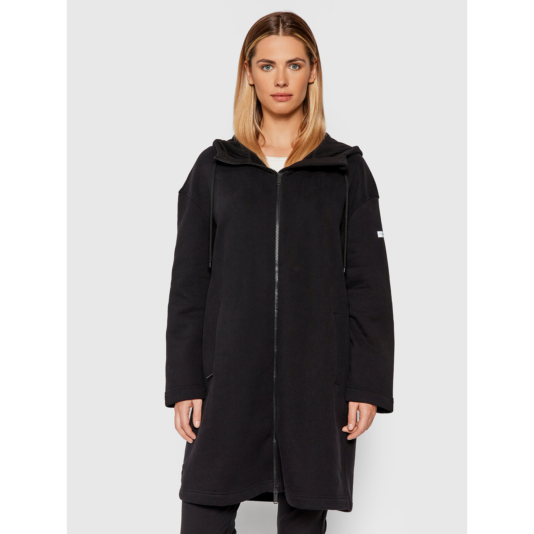 Max Mara Leisure Суитшърт Cris 39260216 Черен Oversize - Pepit.bg