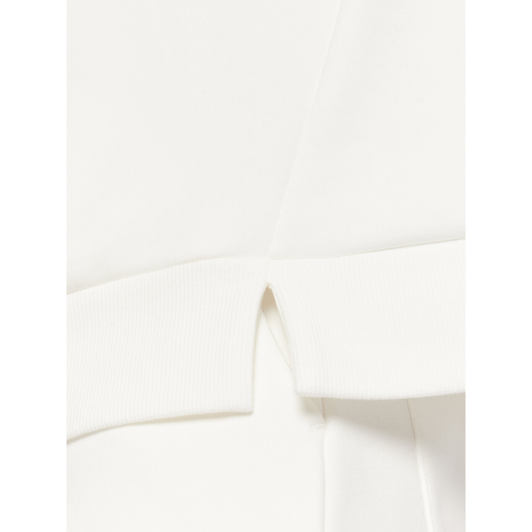 Max Mara Leisure Суитшърт Filo 23392101 Бял Regular Fit - Pepit.bg