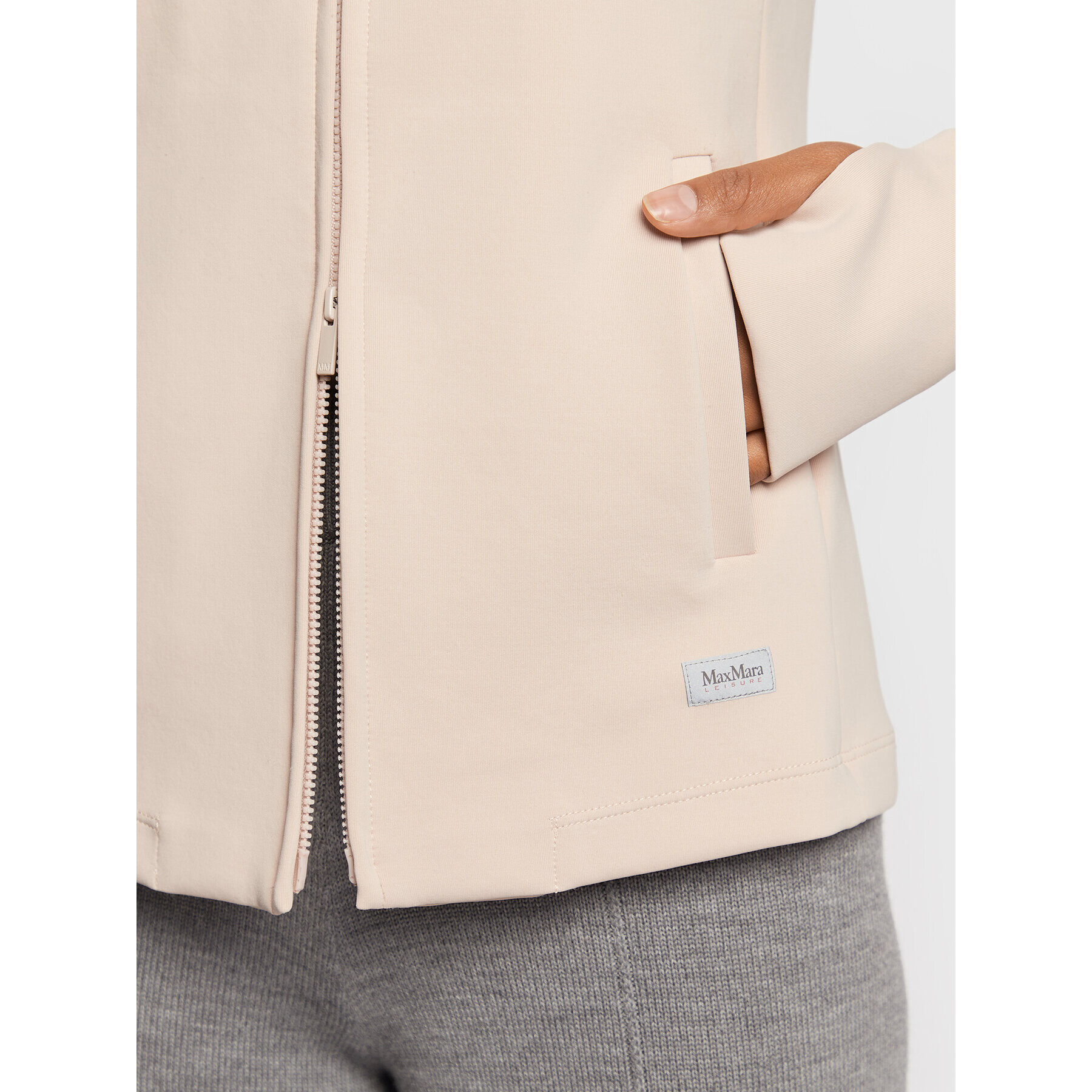 Max Mara Leisure Суитшърт Gessati 39160726 Розов Regular Fit - Pepit.bg