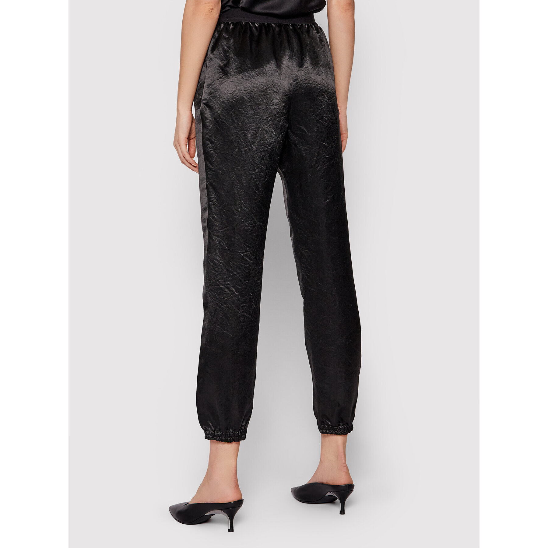 Max Mara Leisure Текстилни панталони Balzac 31360216 Черен Regular Fit - Pepit.bg