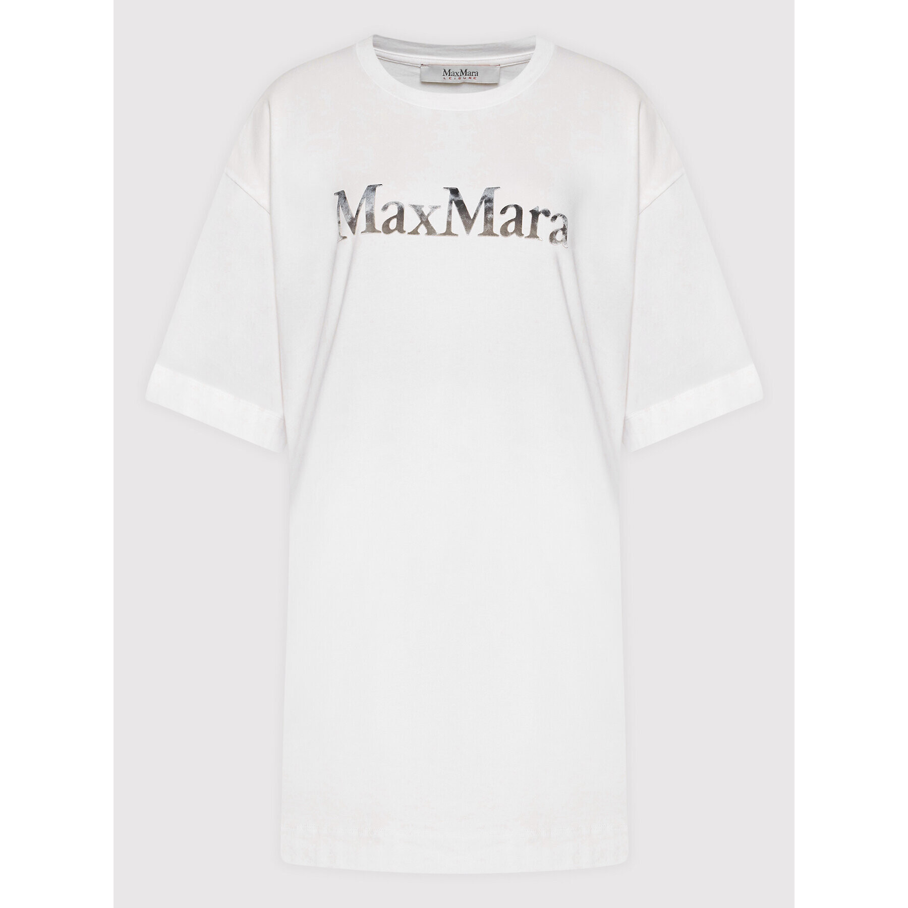 Max Mara Leisure Тишърт Kirin 39710426 Бял Relaxed Fit - Pepit.bg