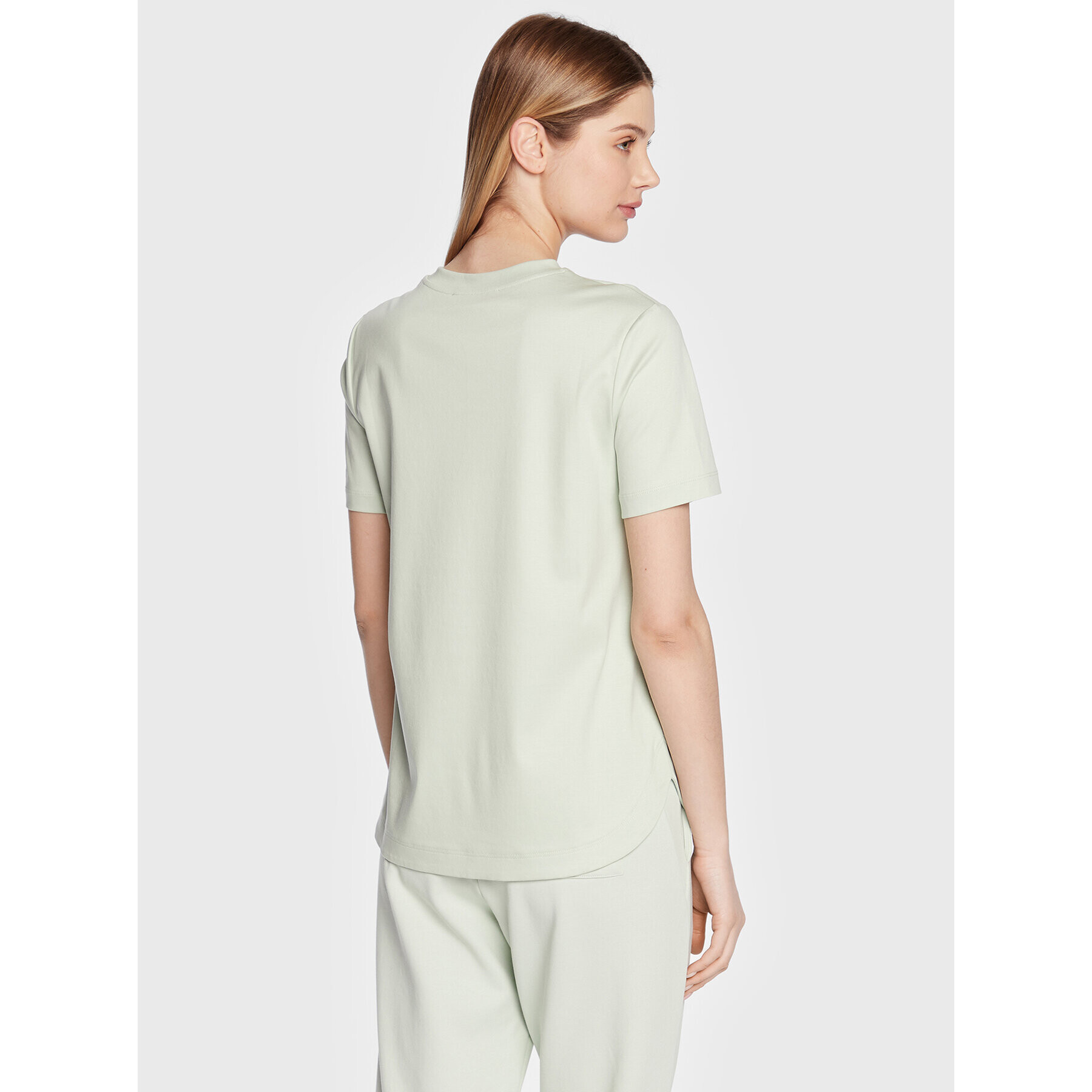 Max Mara Leisure Тишърт Tazzina 23394107 Зелен Regular Fit - Pepit.bg