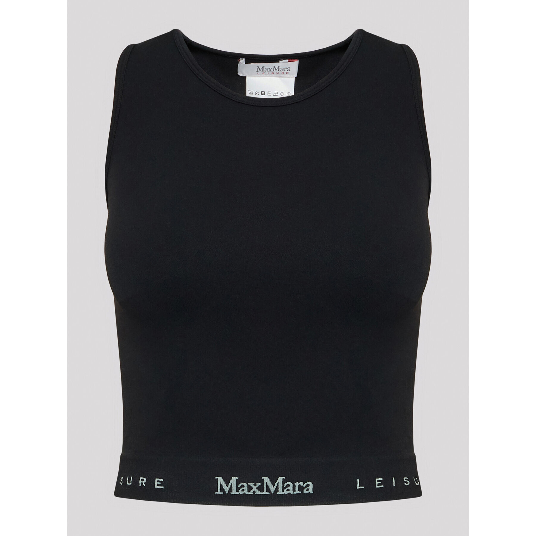 Max Mara Leisure топ Alabama 33611026 Черен Slim Fit - Pepit.bg