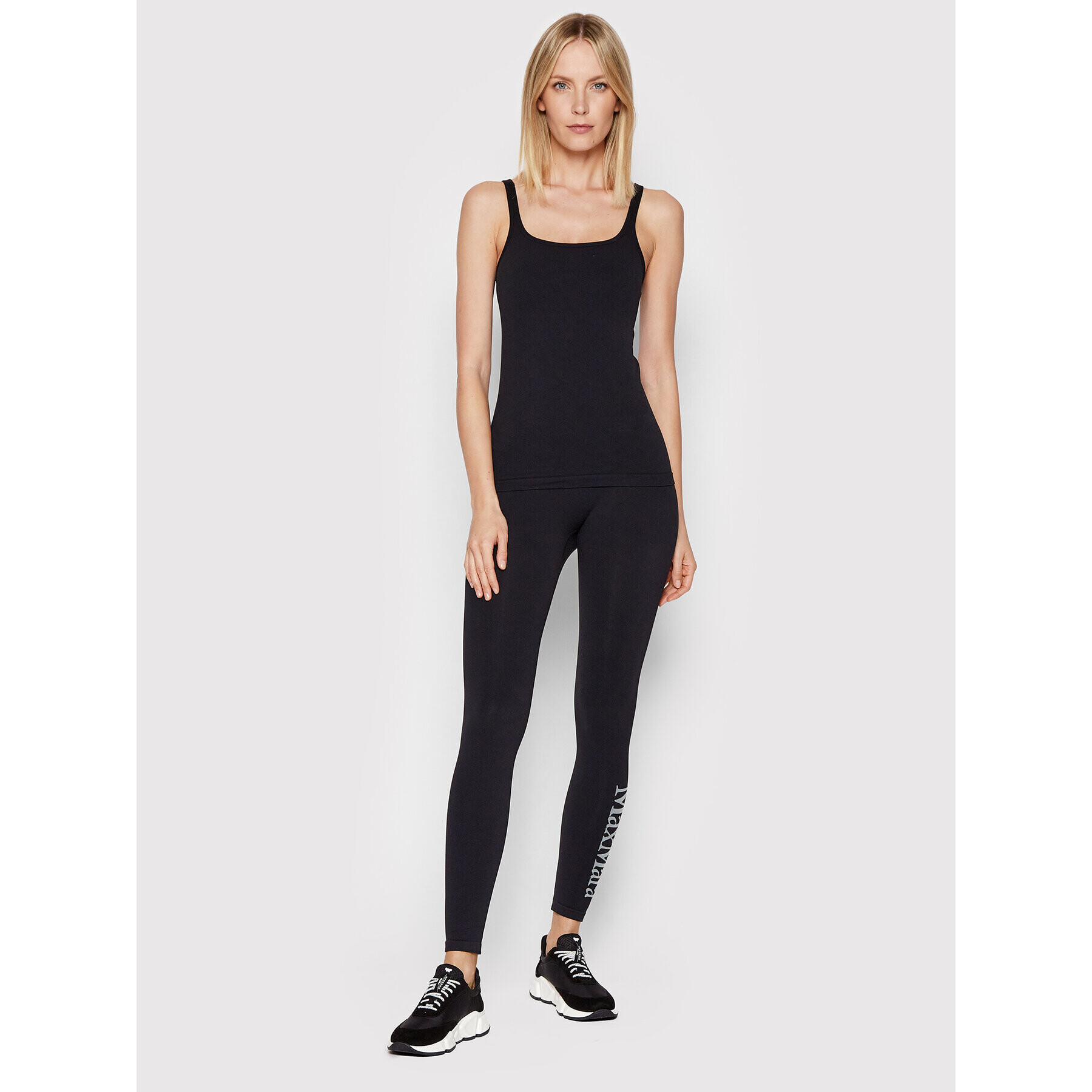 Max Mara Leisure топ Zigote 33611226 Черен Slim Fit - Pepit.bg
