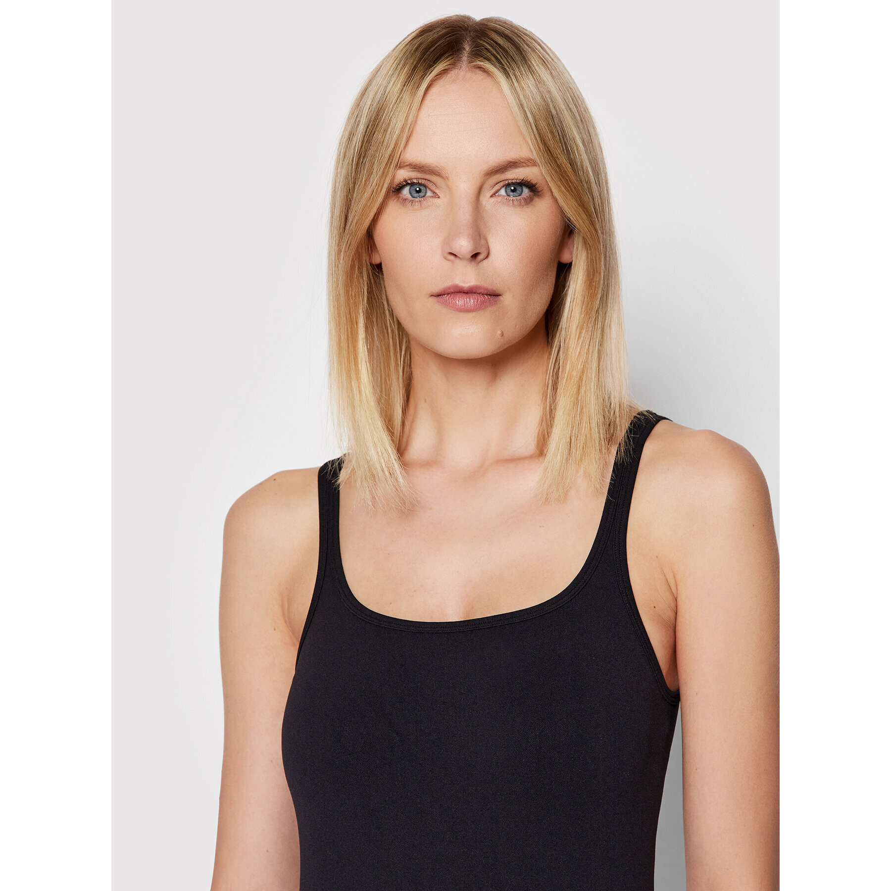 Max Mara Leisure топ Zigote 33611226 Черен Slim Fit - Pepit.bg
