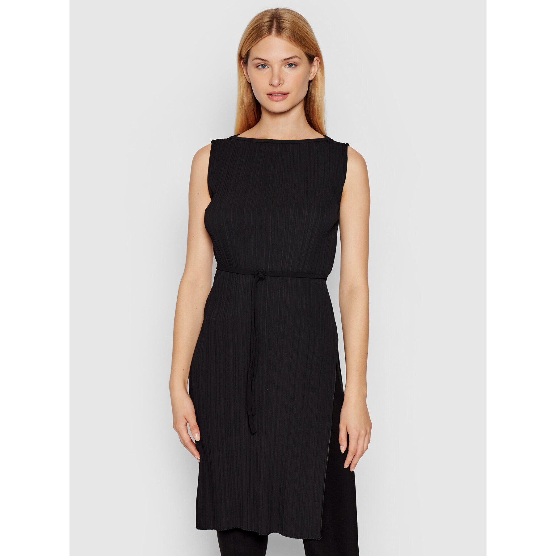 Max Mara Leisure Туника Bacco 39460416 Черен Regular Fit - Pepit.bg