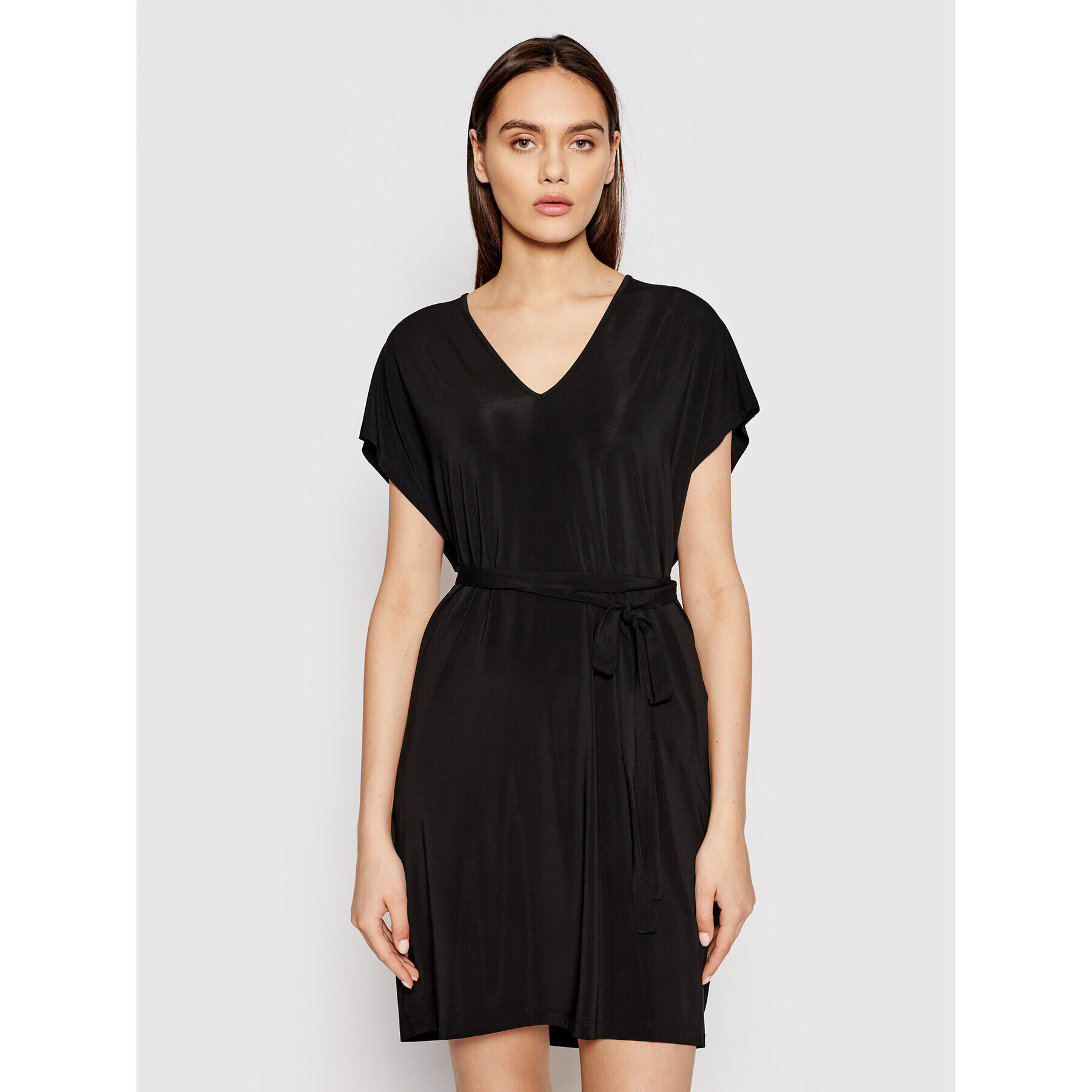 Max Mara Лятна рокля Pavento 36210518 Черен Regular Fit - Pepit.bg