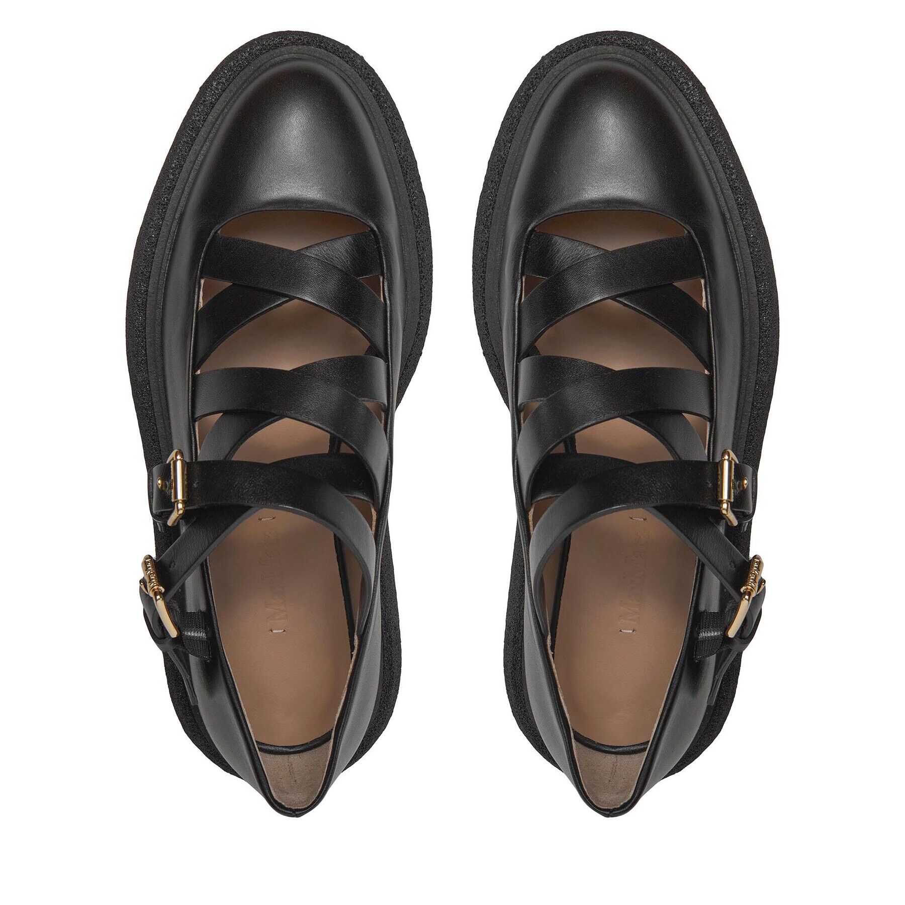 Max Mara Обувки Rockballet 24145210516 Черен - Pepit.bg