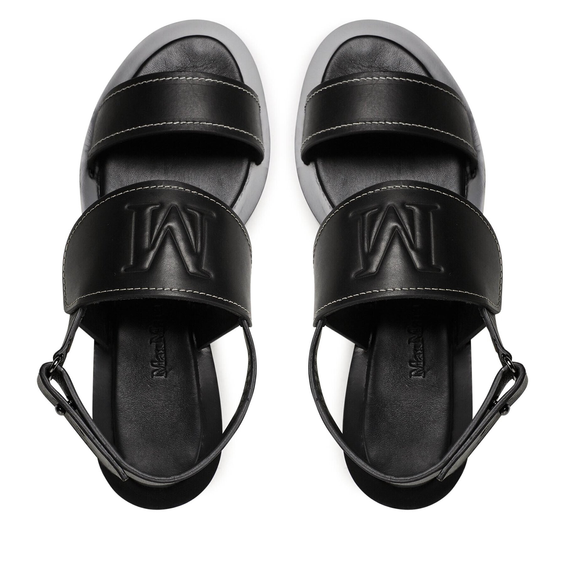 Max Mara Сандали Diana 23452131316 Черен - Pepit.bg