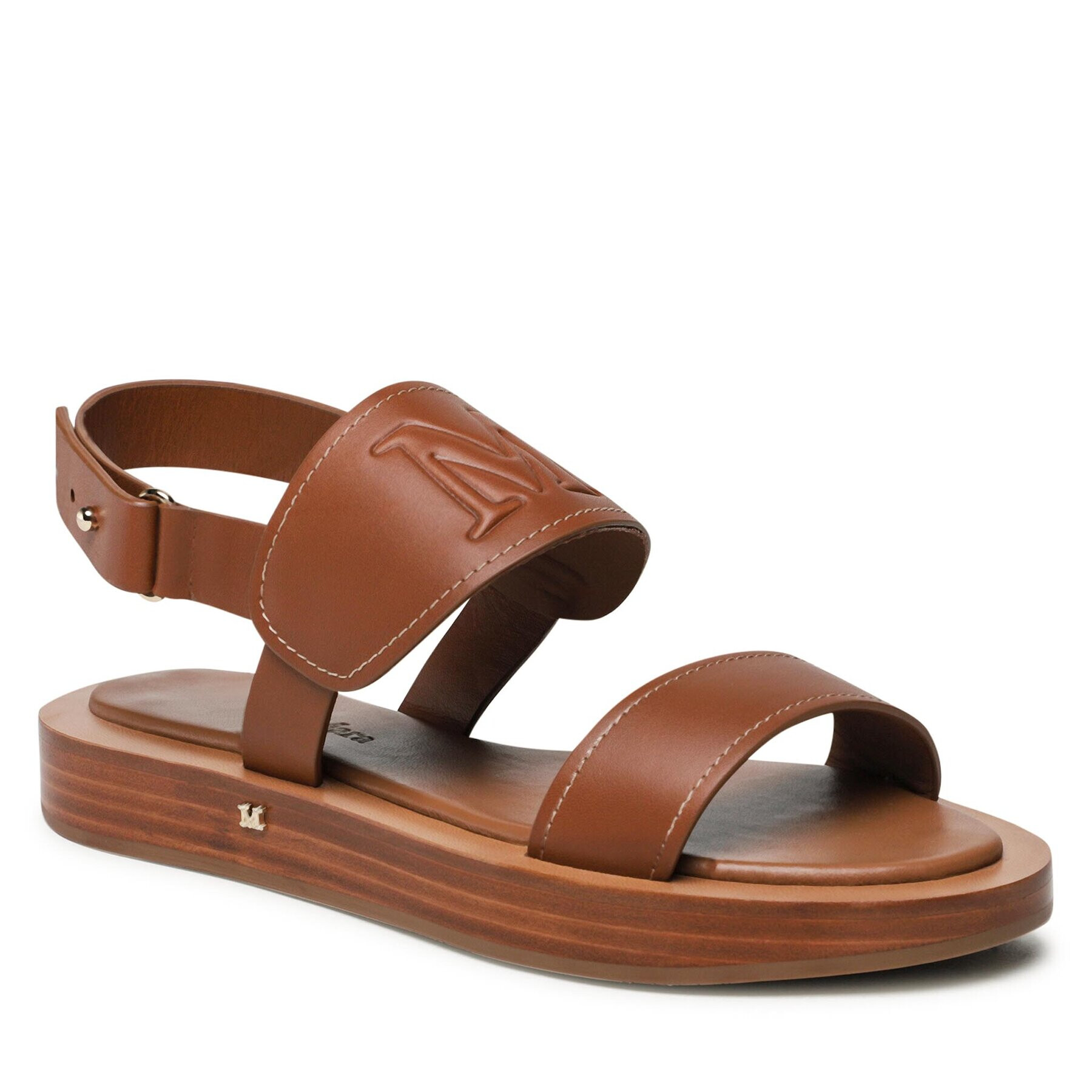 Max Mara Сандали Diana 23452131316 Кафяв - Pepit.bg