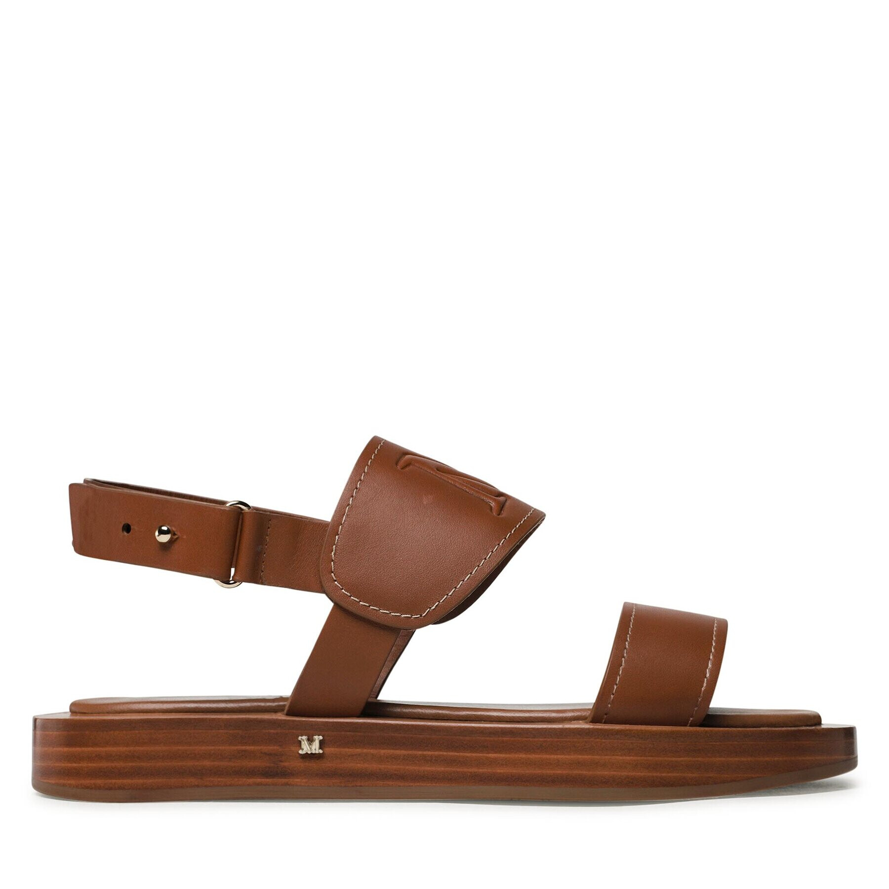 Max Mara Сандали Diana 23452131316 Кафяв - Pepit.bg