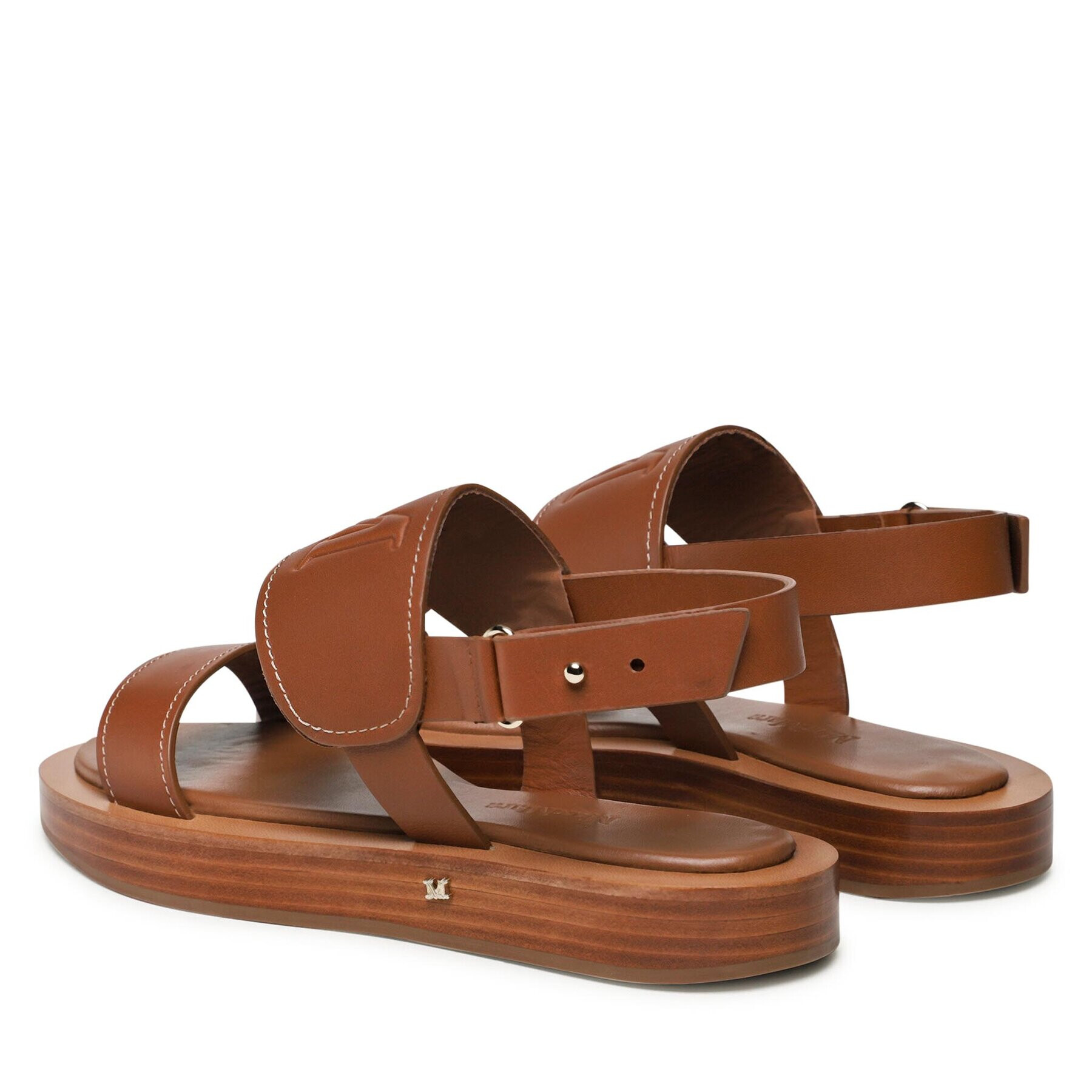 Max Mara Сандали Diana 23452131316 Кафяв - Pepit.bg