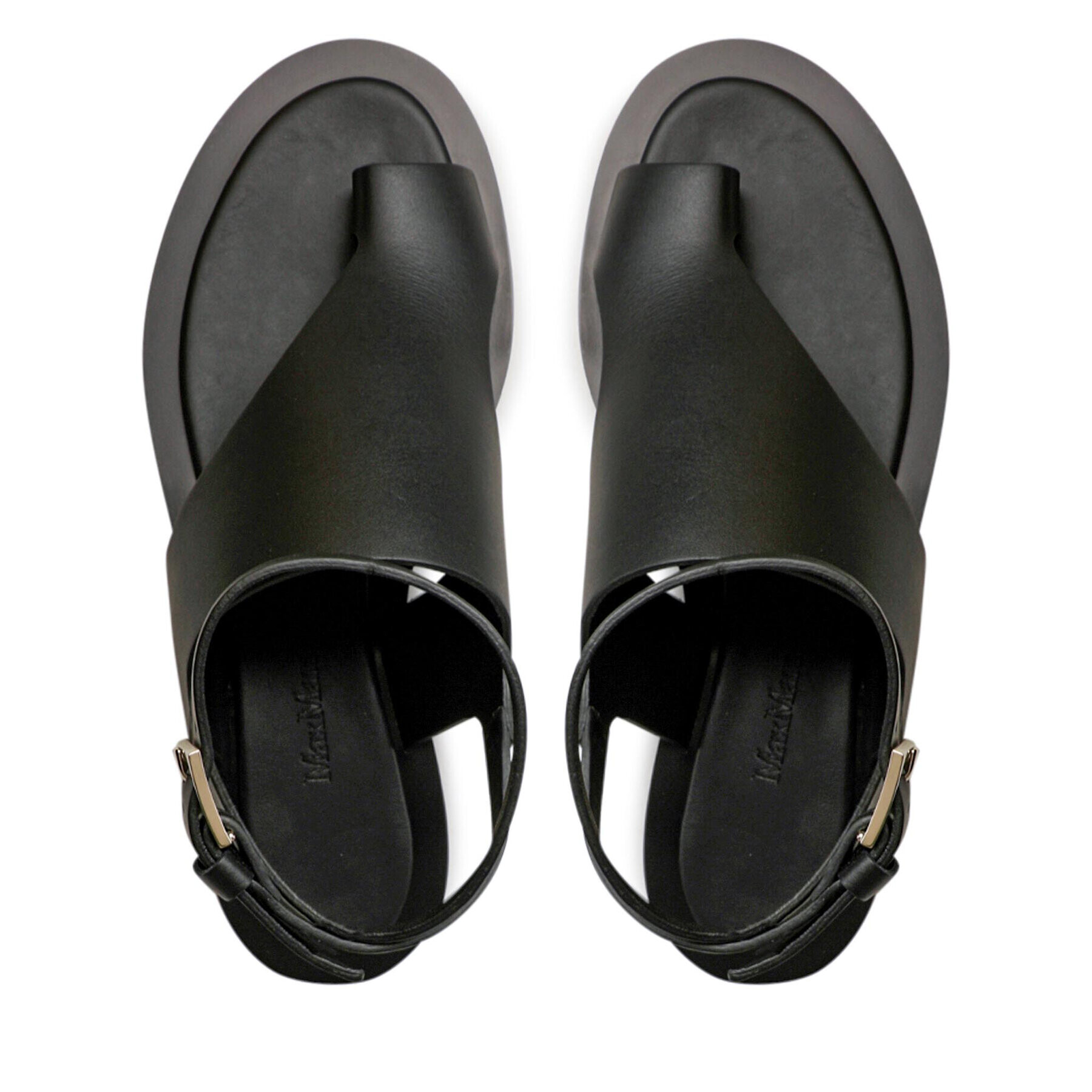 Max Mara Сандали Sheree 45212321600 Черен - Pepit.bg