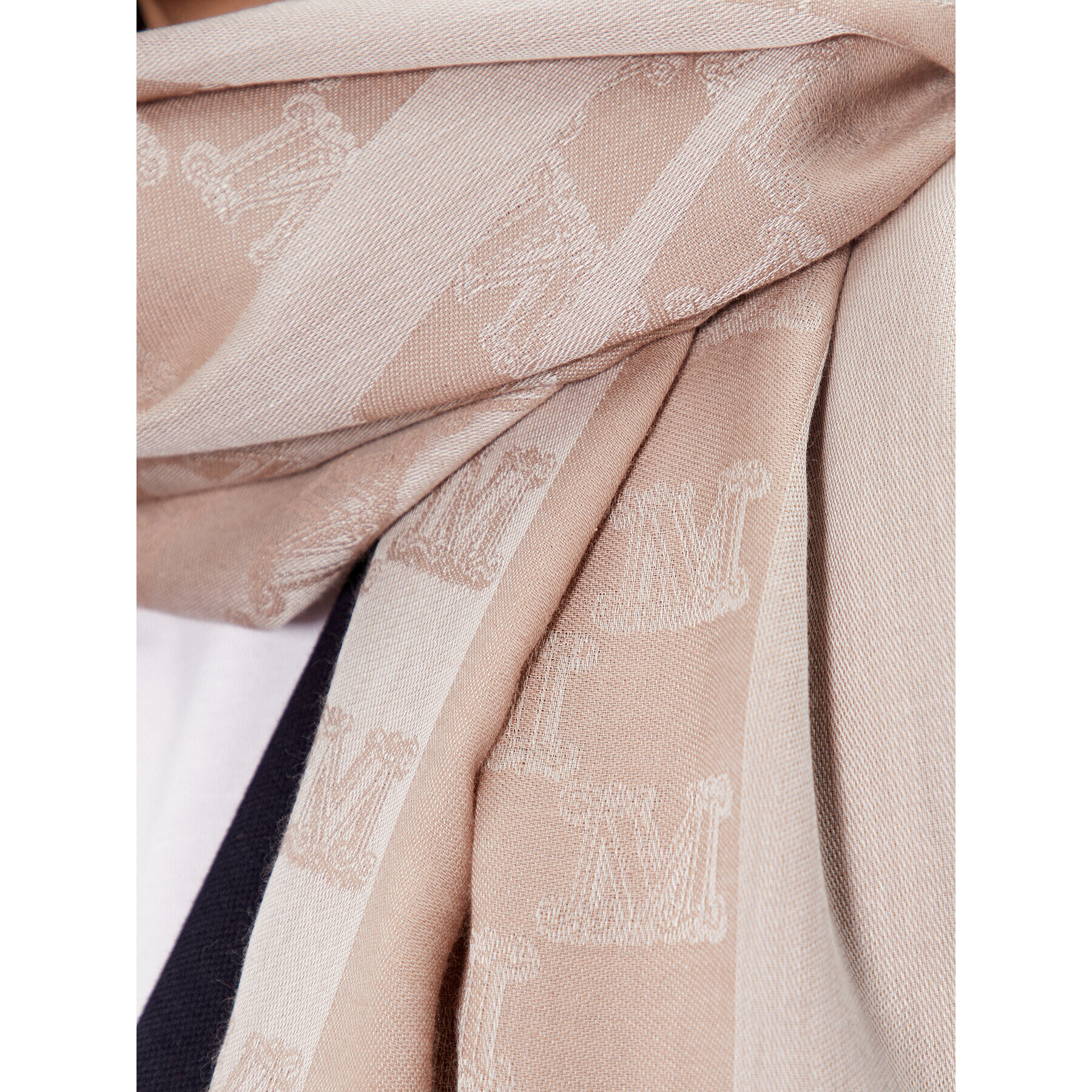 Max Mara Шал Pepli 234541043 Бежов - Pepit.bg