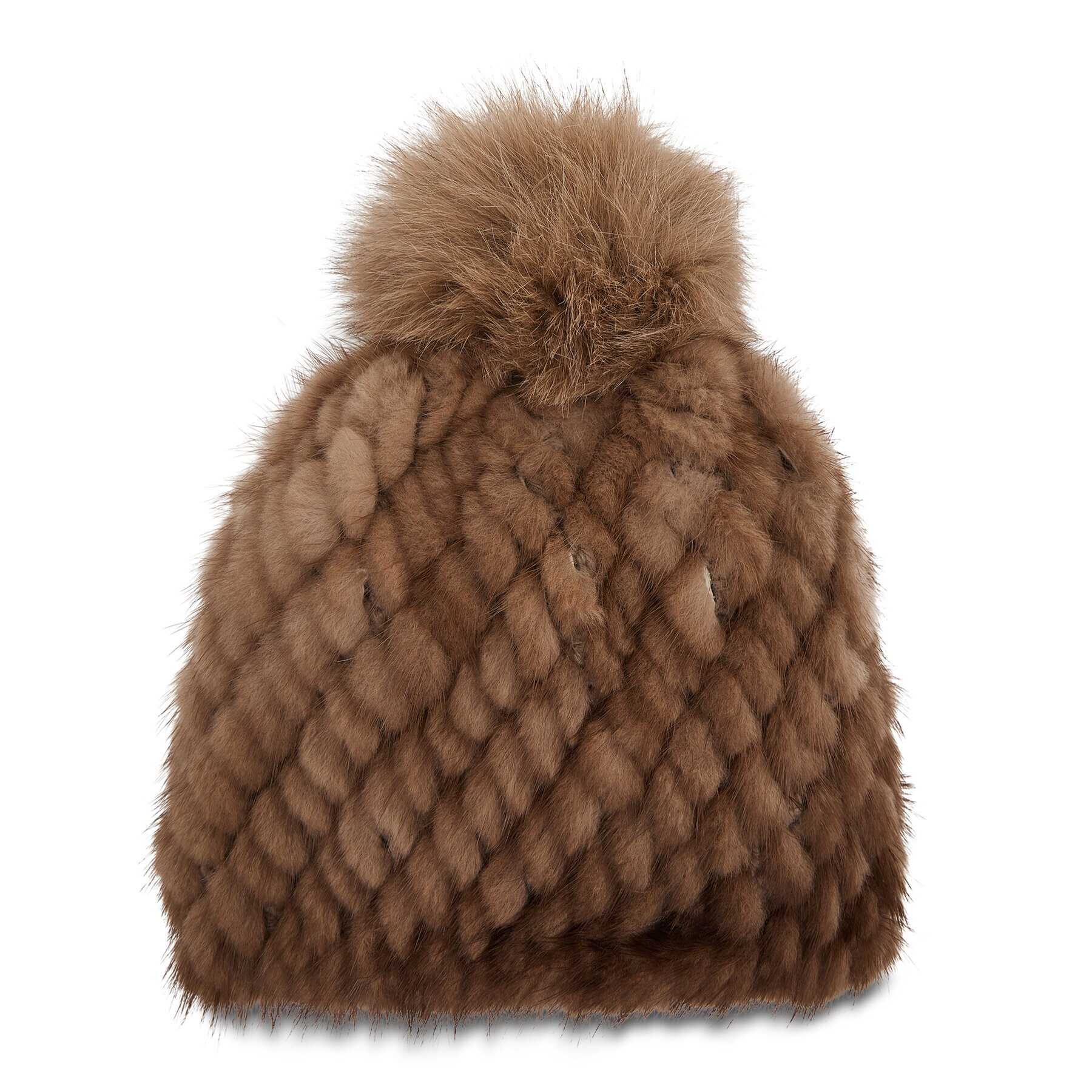 Max Mara Шапка Delia 45760113600 Кафяв - Pepit.bg