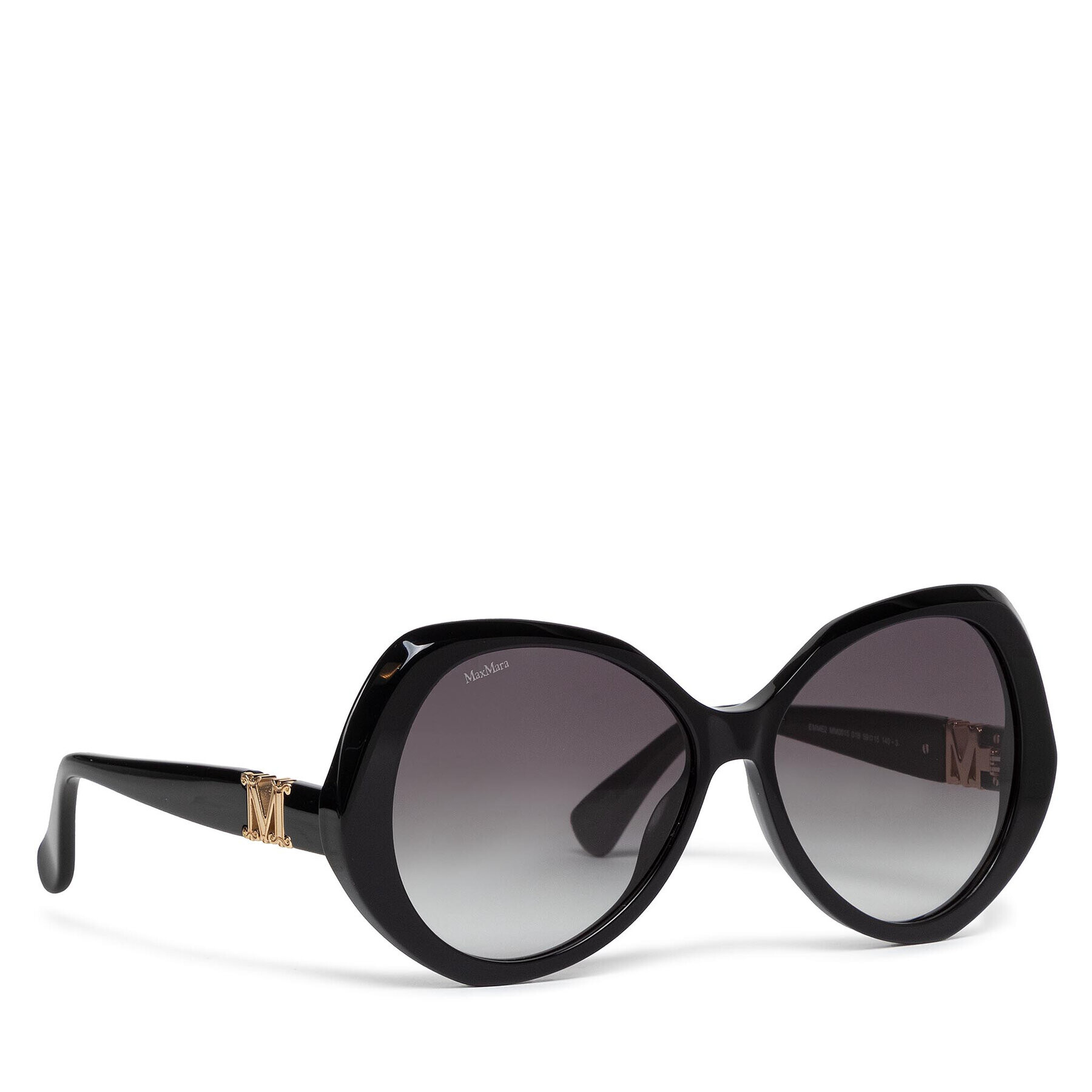 Max Mara Слънчеви очила Emme2 MM0015/S 01B Черен - Pepit.bg