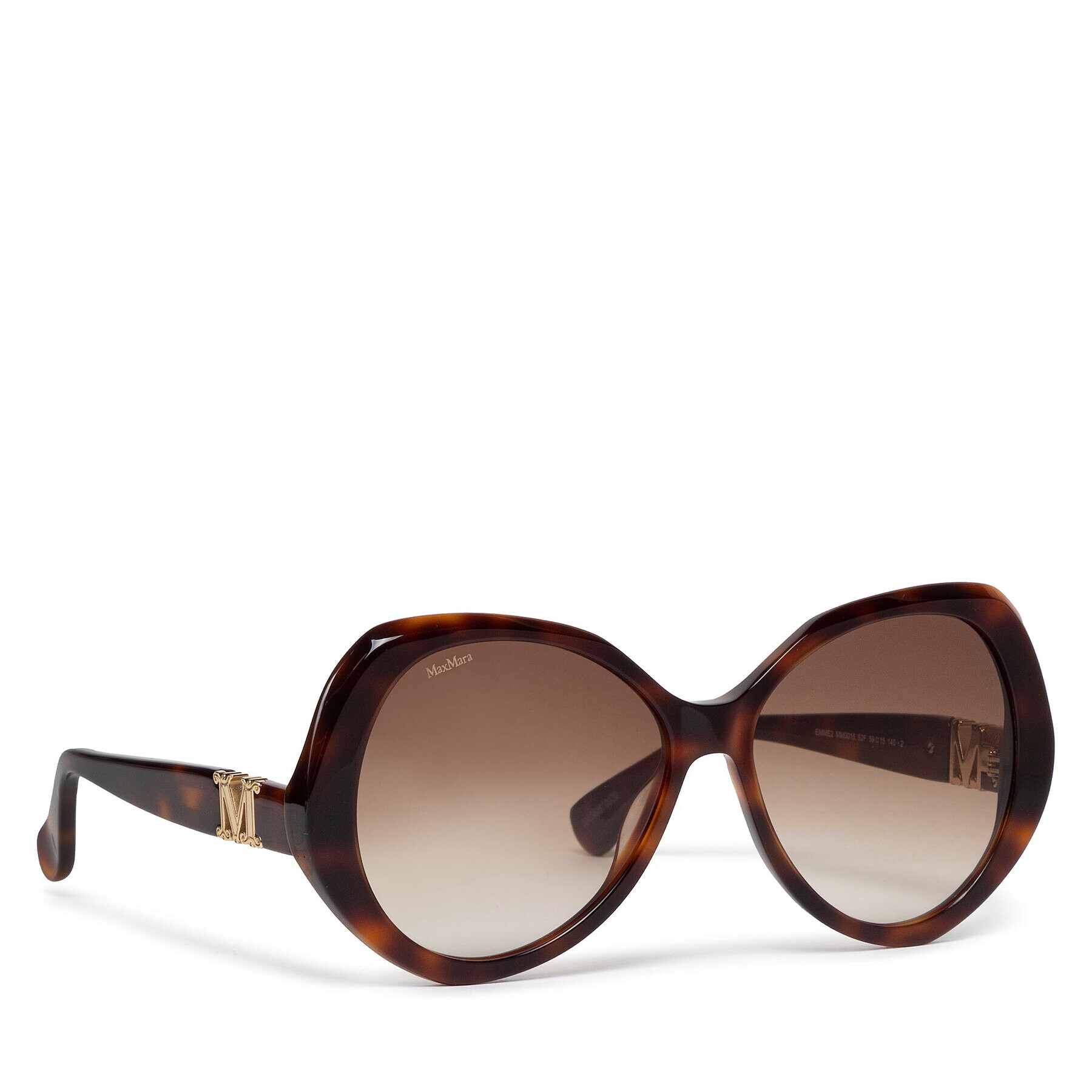 Max Mara Слънчеви очила Emme2 MM0015/S 52F Кафяв - Pepit.bg