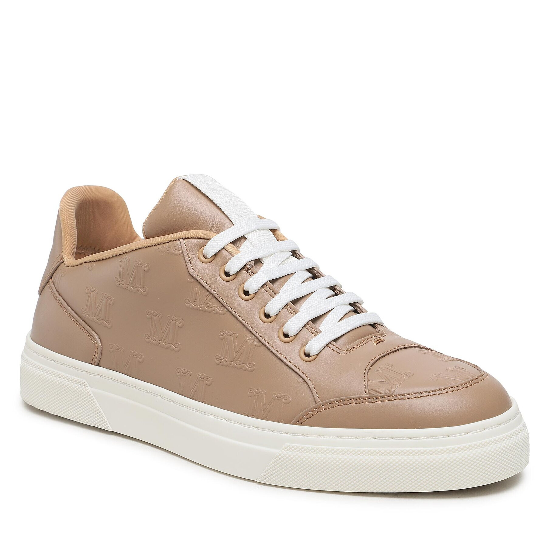 Max Mara Сникърси Damiersneaker 23476605376 Кафяв - Pepit.bg