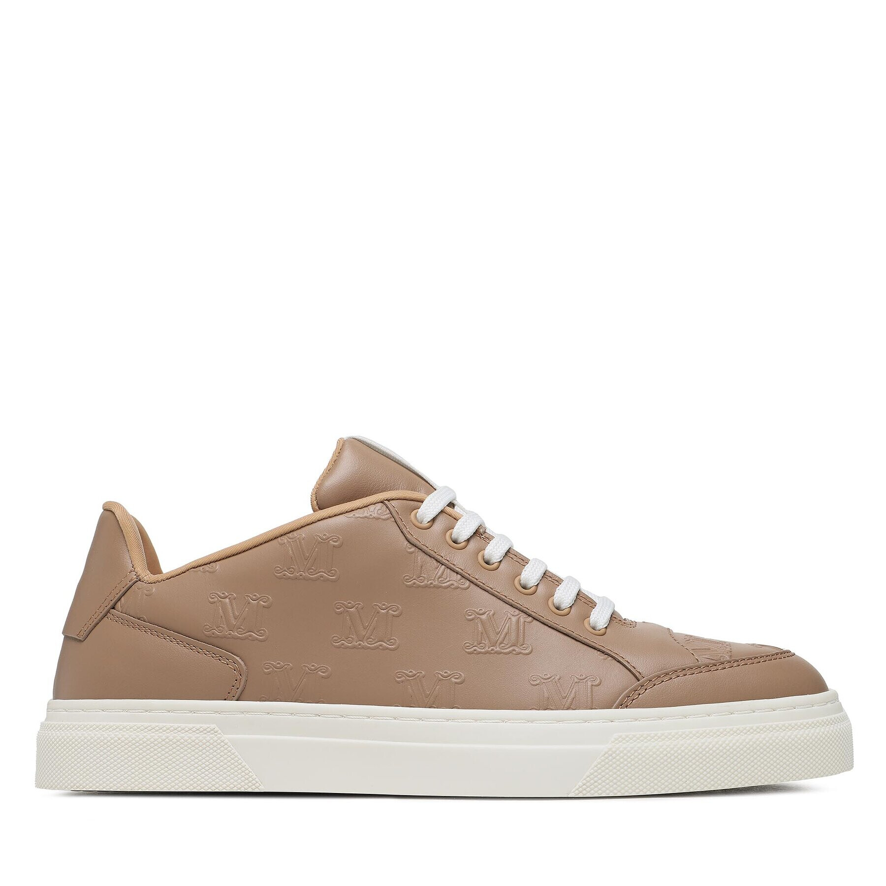 Max Mara Сникърси Damiersneaker 23476605376 Кафяв - Pepit.bg