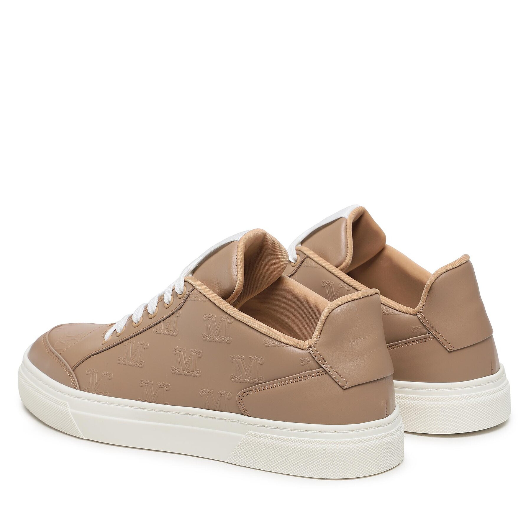 Max Mara Сникърси Damiersneaker 23476605376 Кафяв - Pepit.bg